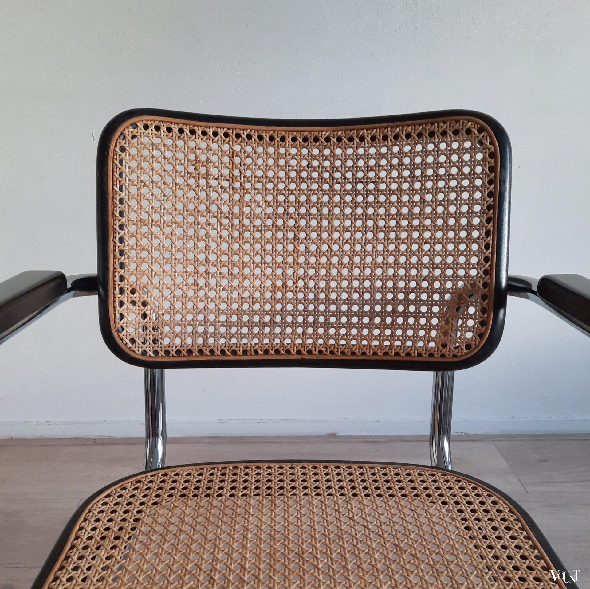 Set van 2 originele S64 stoelen, Marcel Breuer voor Thonet, jaren '80