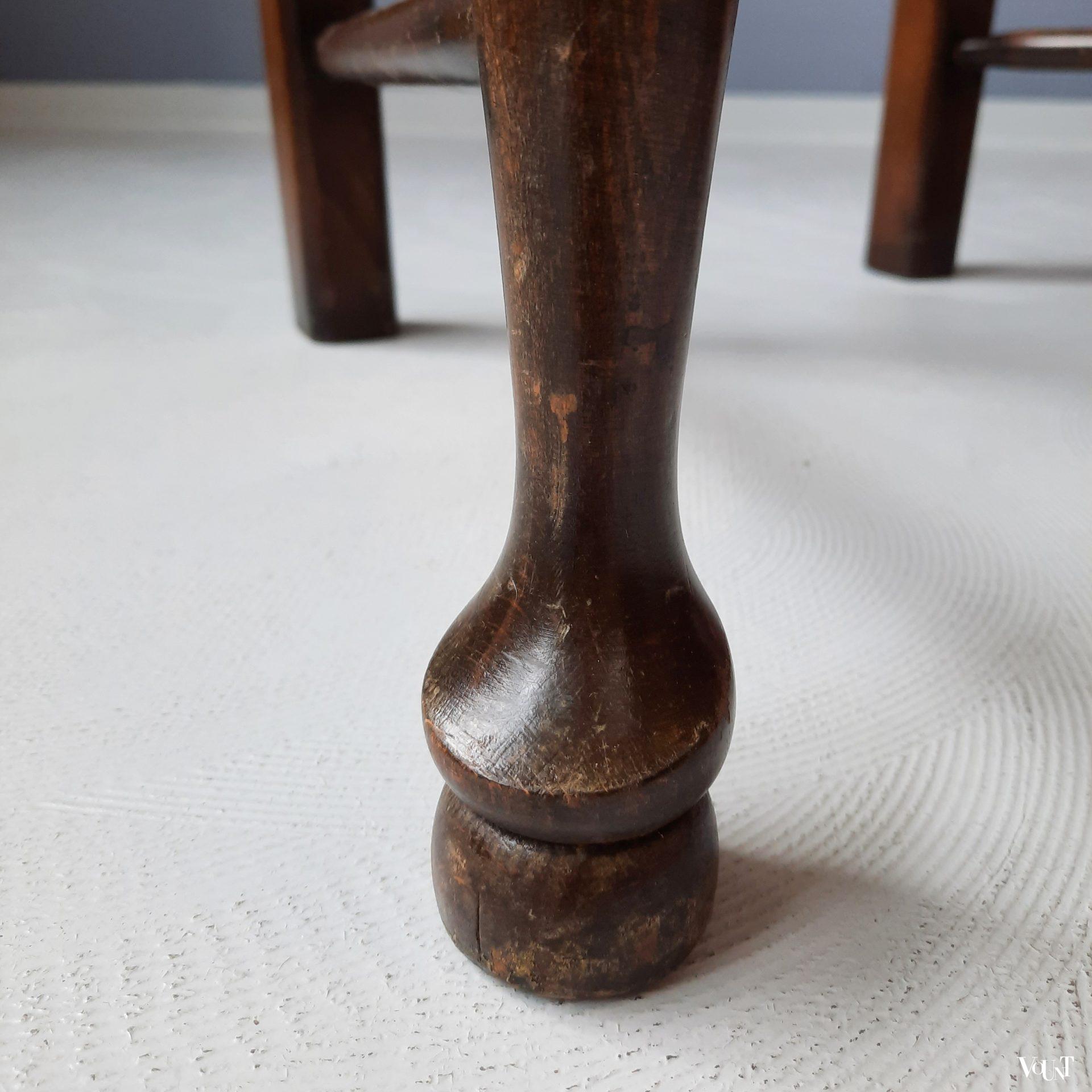 Vintage Lancashire Spindle Back Chair