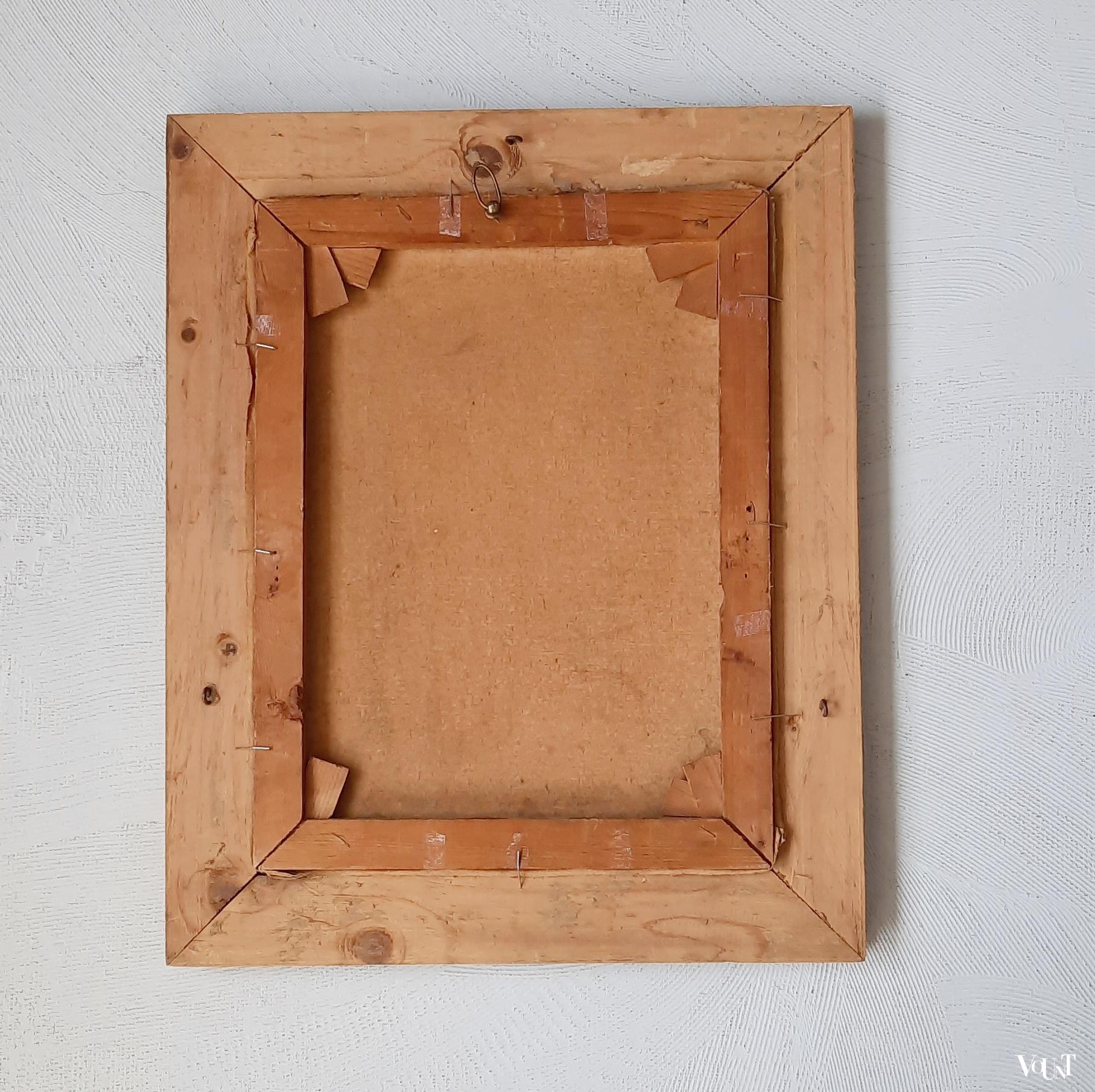 Schilderij zeemeermin, 1e helft 20e eeuw