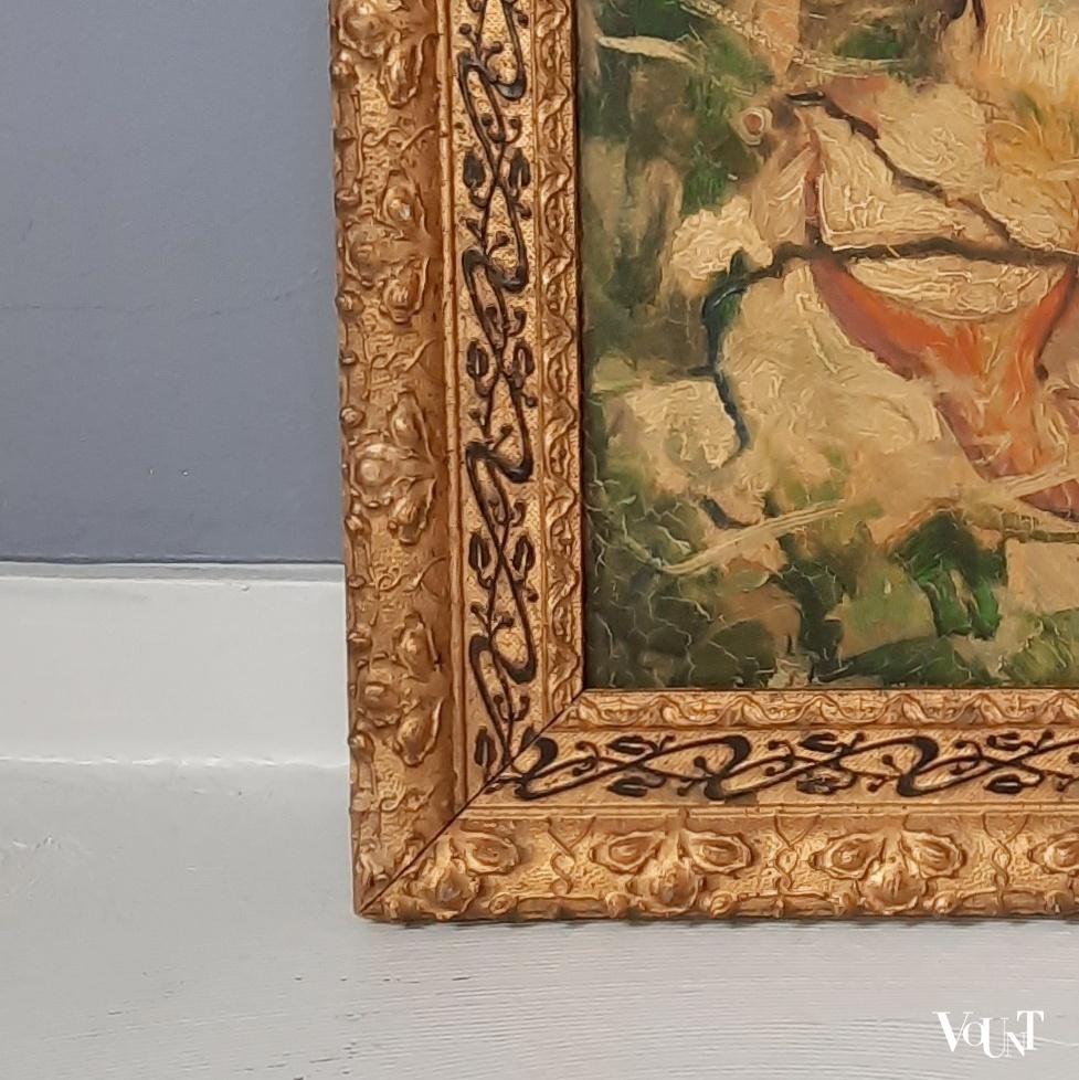 Schilderij zeemeermin, 1e helft 20e eeuw