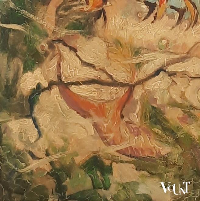 Schilderij zeemeermin, 1e helft 20e eeuw