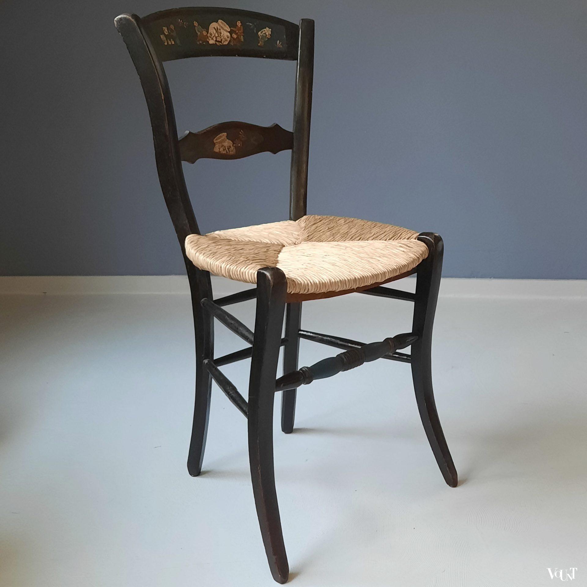 Chinoiserie stoeltje, 2e helft 19e eeuw