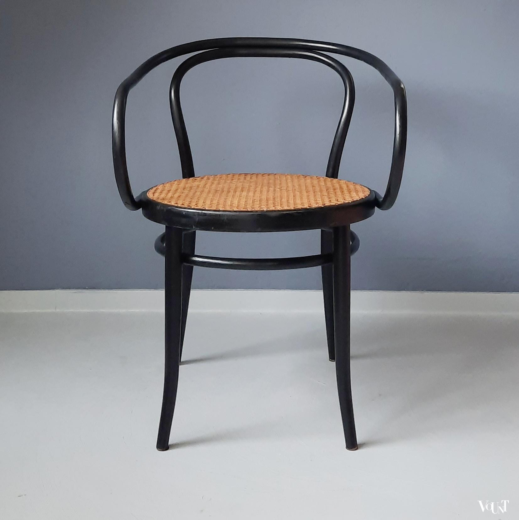 Zwarte 209 stoel, Ligna, jaren '70