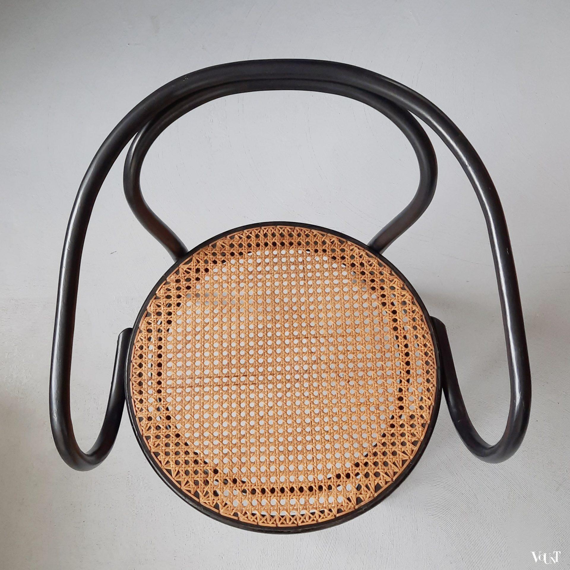 Zwarte 209 stoel, Ligna, jaren '70