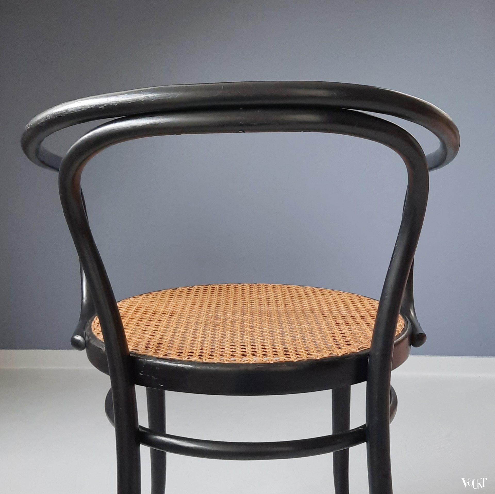 Zwarte 209 stoel, Ligna, jaren '70