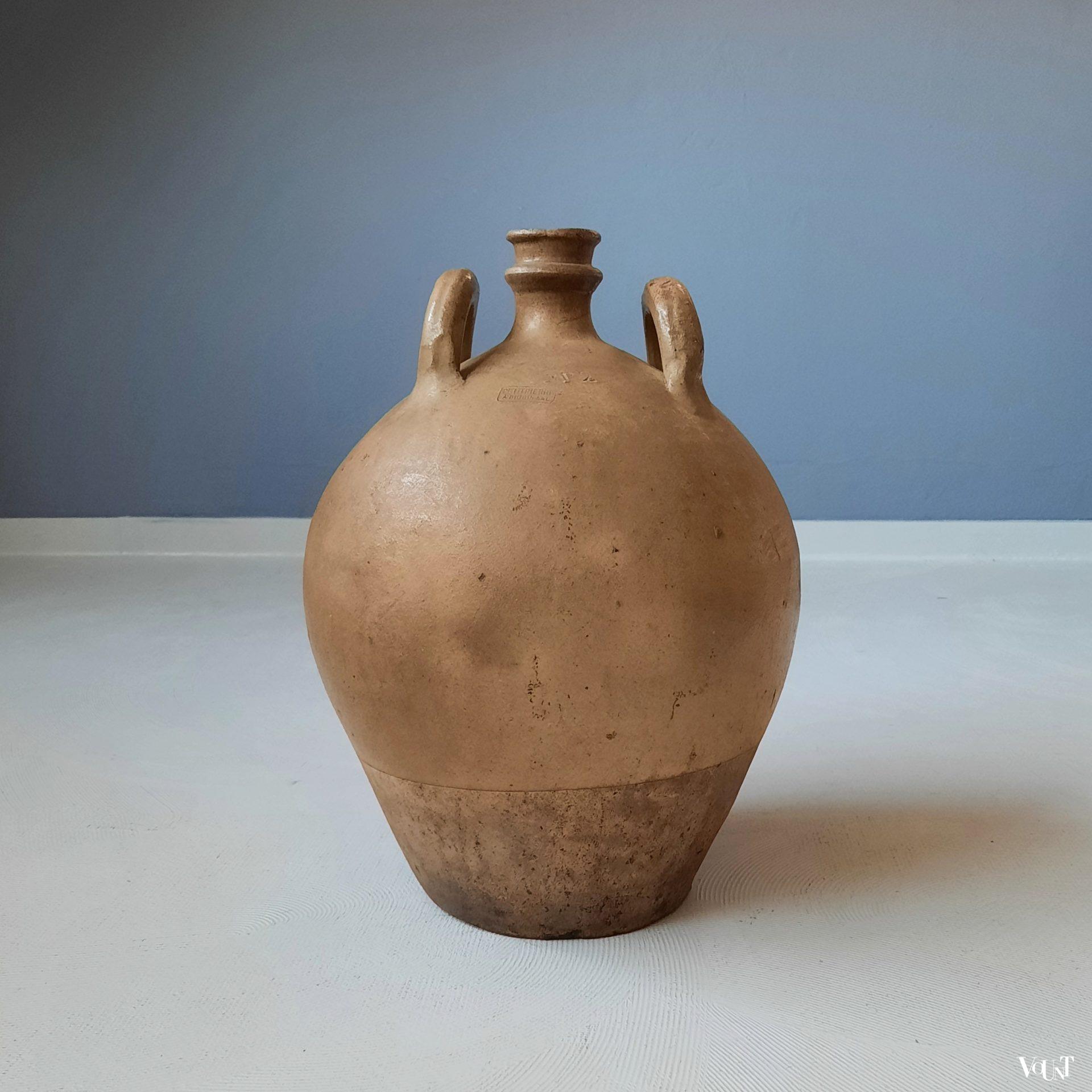 Aardewerken kruik Petitpierre, Frankrijk, begin 1900