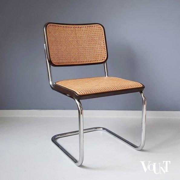 Set van 2 originele S32 stoelen, Marcel Breuer voor Thonet, 1978