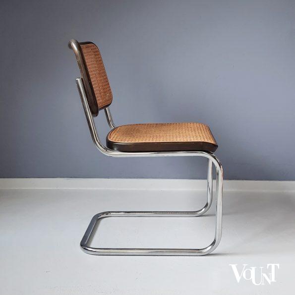 Set van 2 originele S32 stoelen, Marcel Breuer voor Thonet, 1978