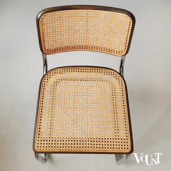 Set van 2 originele S32 stoelen, Marcel Breuer voor Thonet, 1978