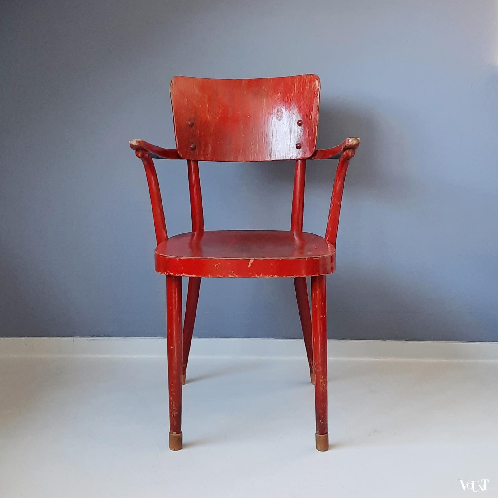 Thonet Ligna stoel A 462 RF, jaren '50