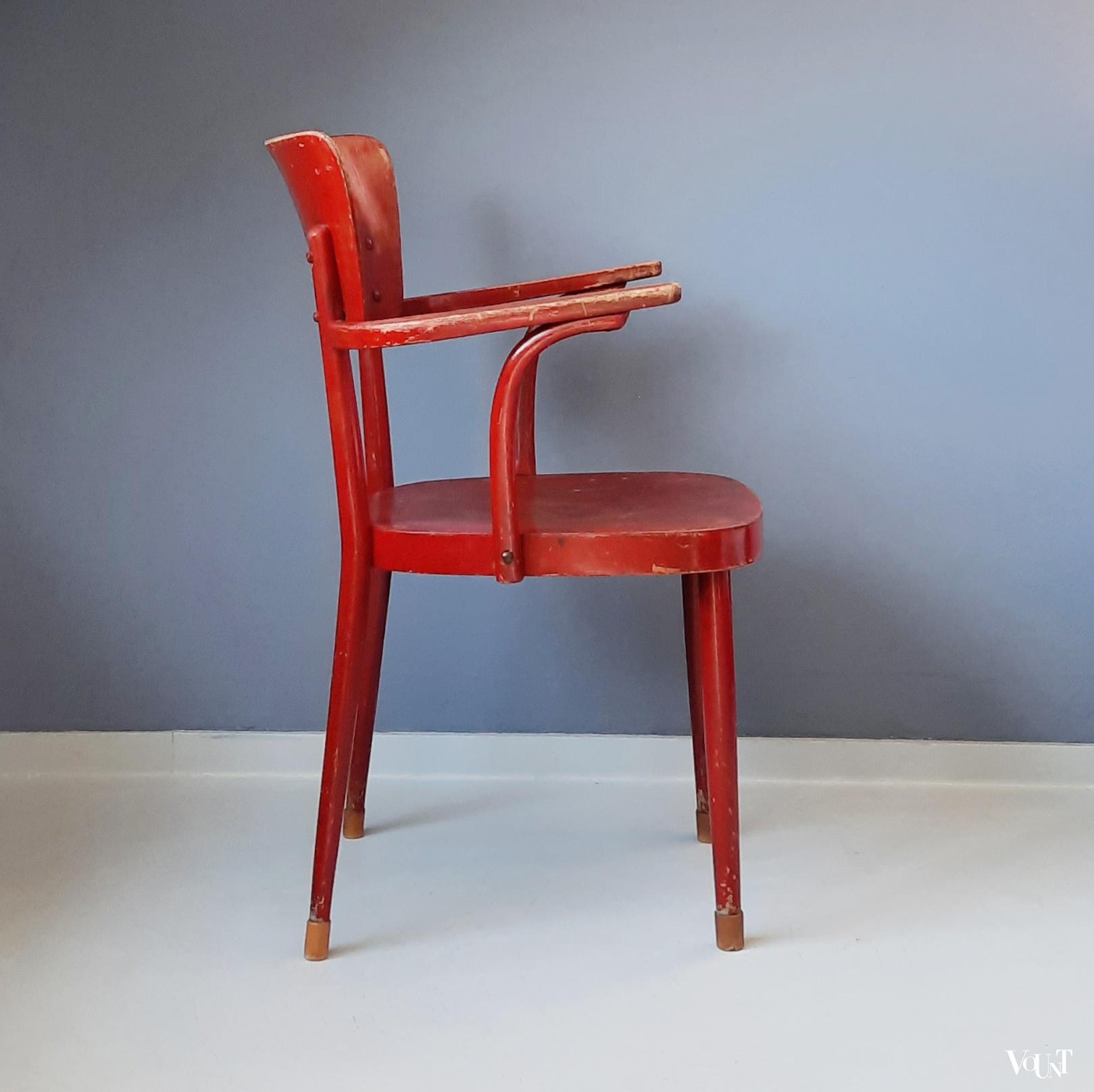 Thonet Ligna stoel A 462 RF, jaren '50