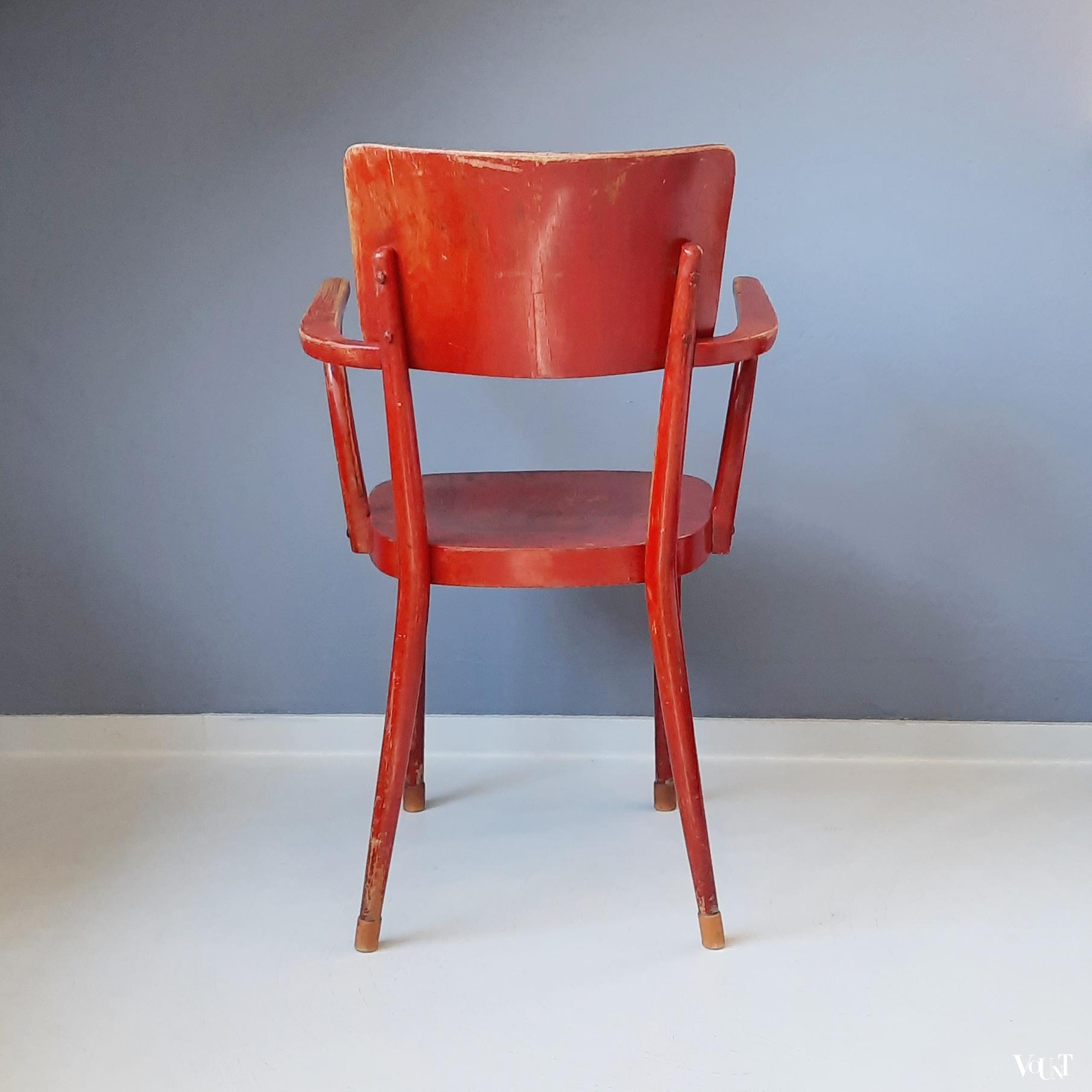 Thonet Ligna stoel A 462 RF, jaren '50