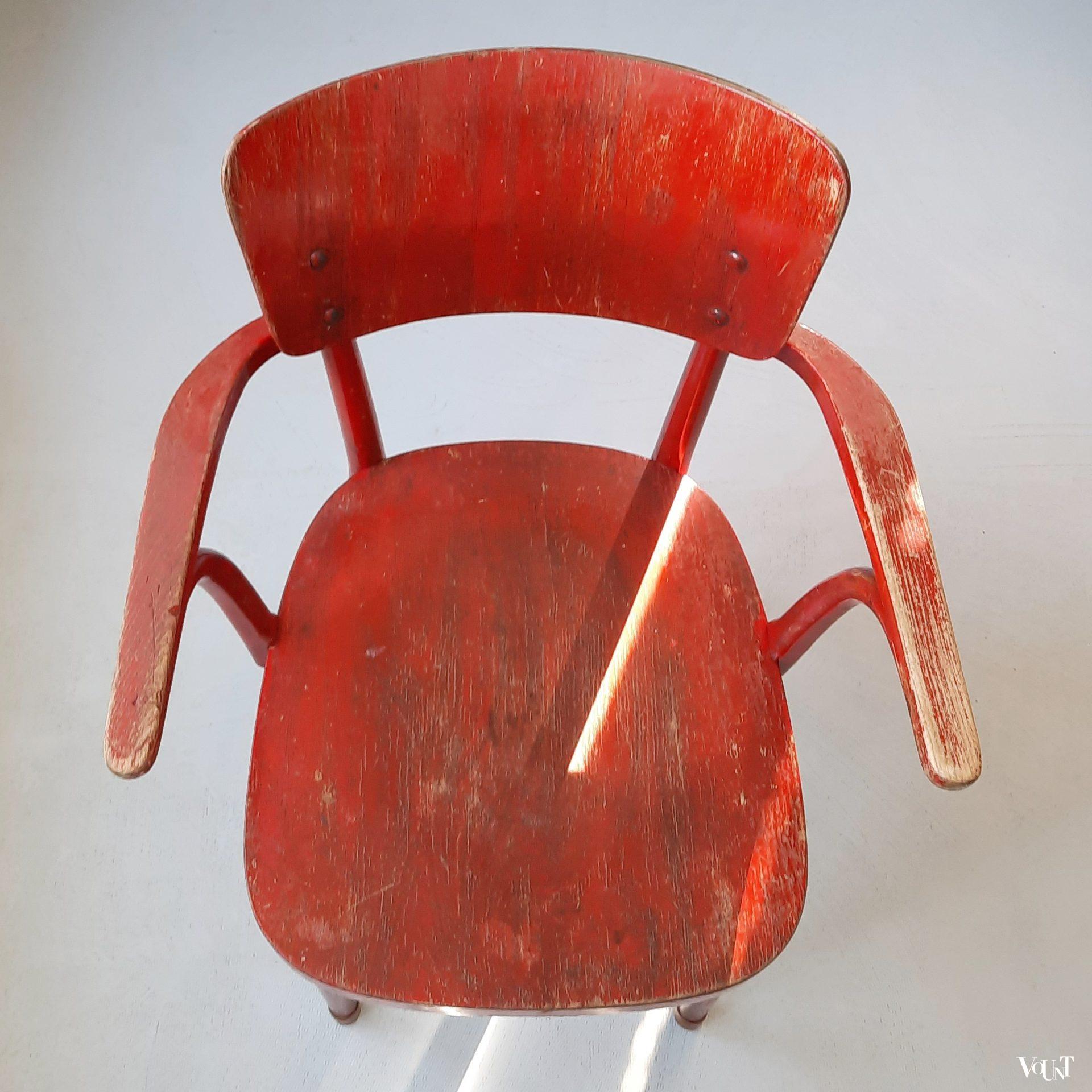 Thonet Ligna stoel A 462 RF, jaren '50