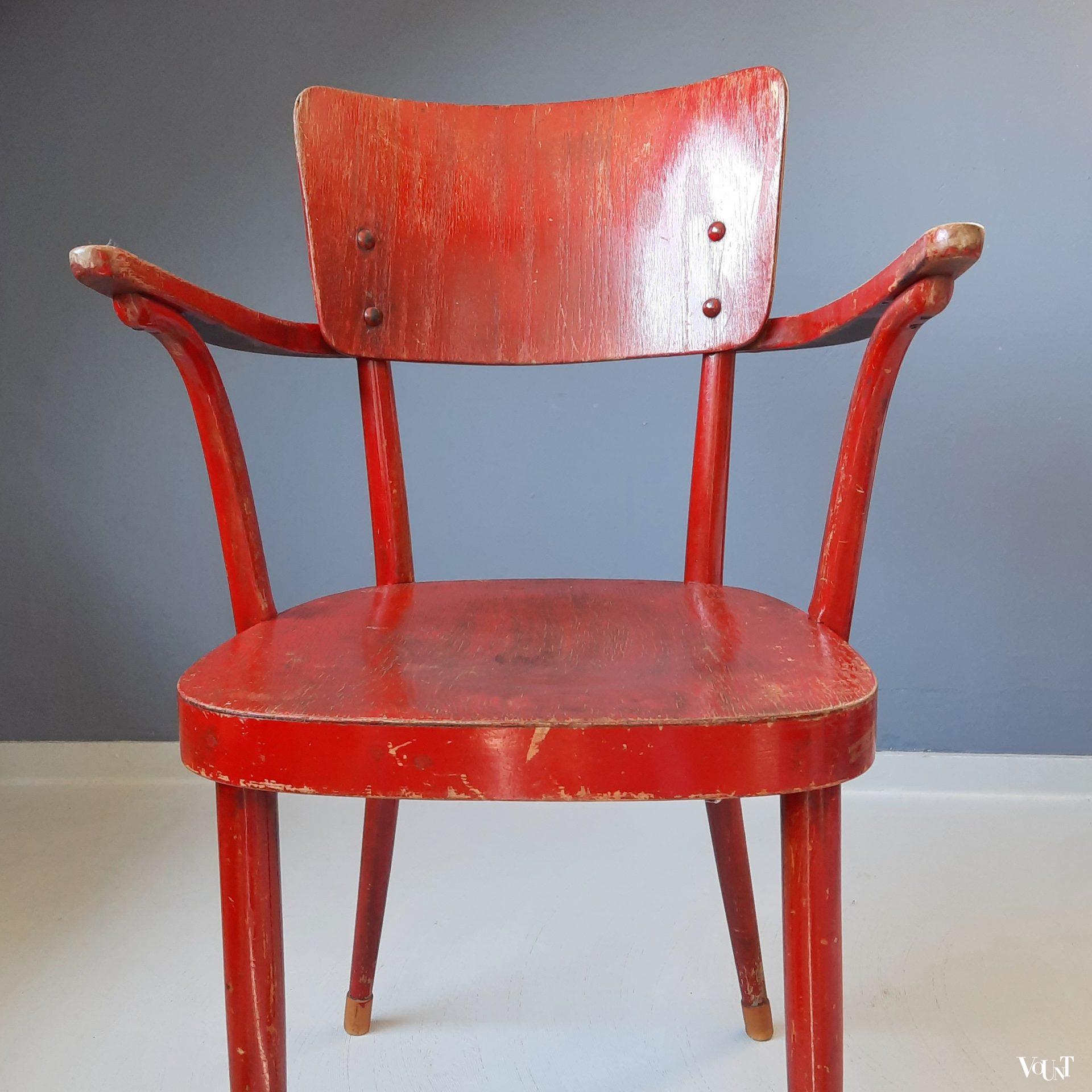 Thonet Ligna stoel A 462 RF, jaren '50