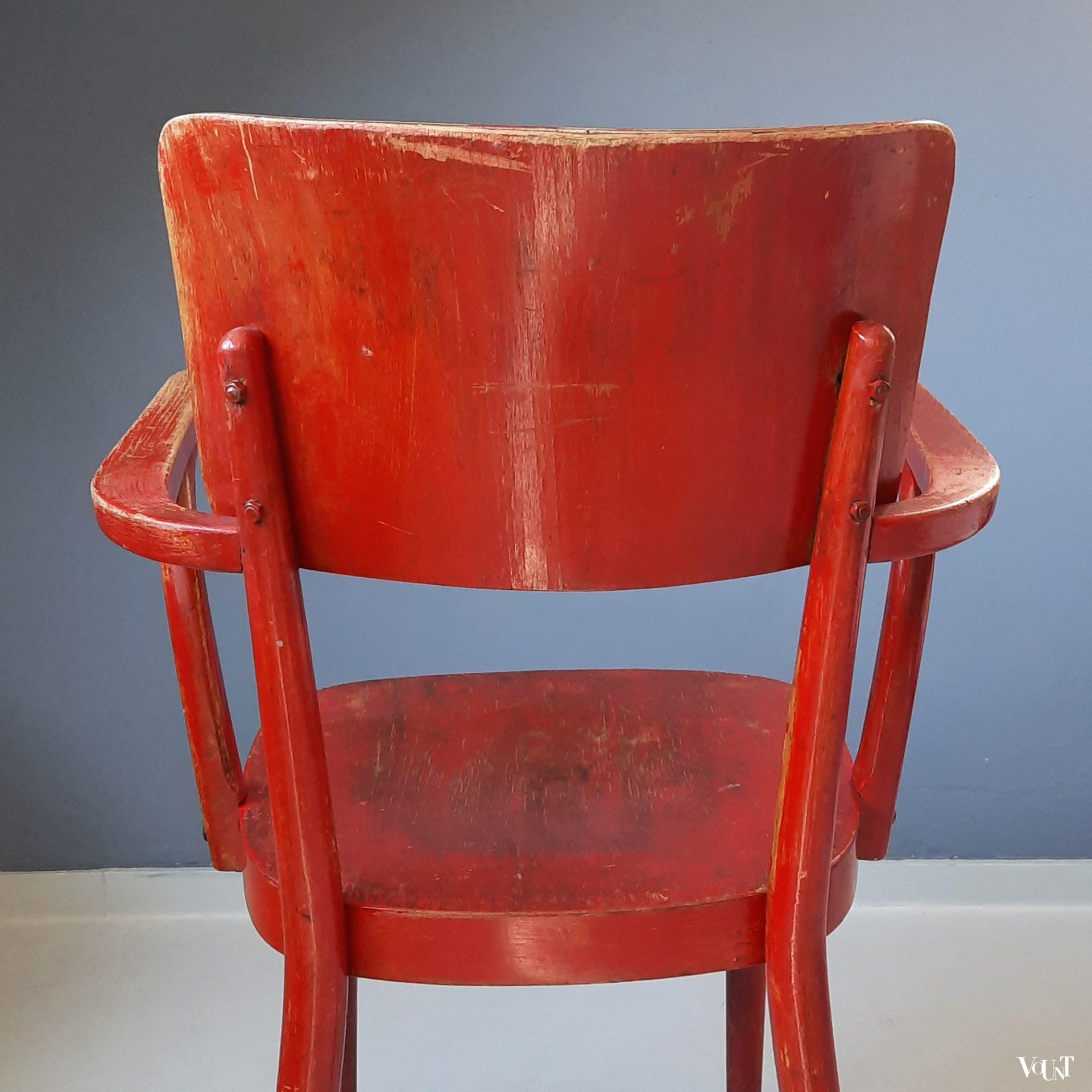 Thonet Ligna stoel A 462 RF, jaren '50