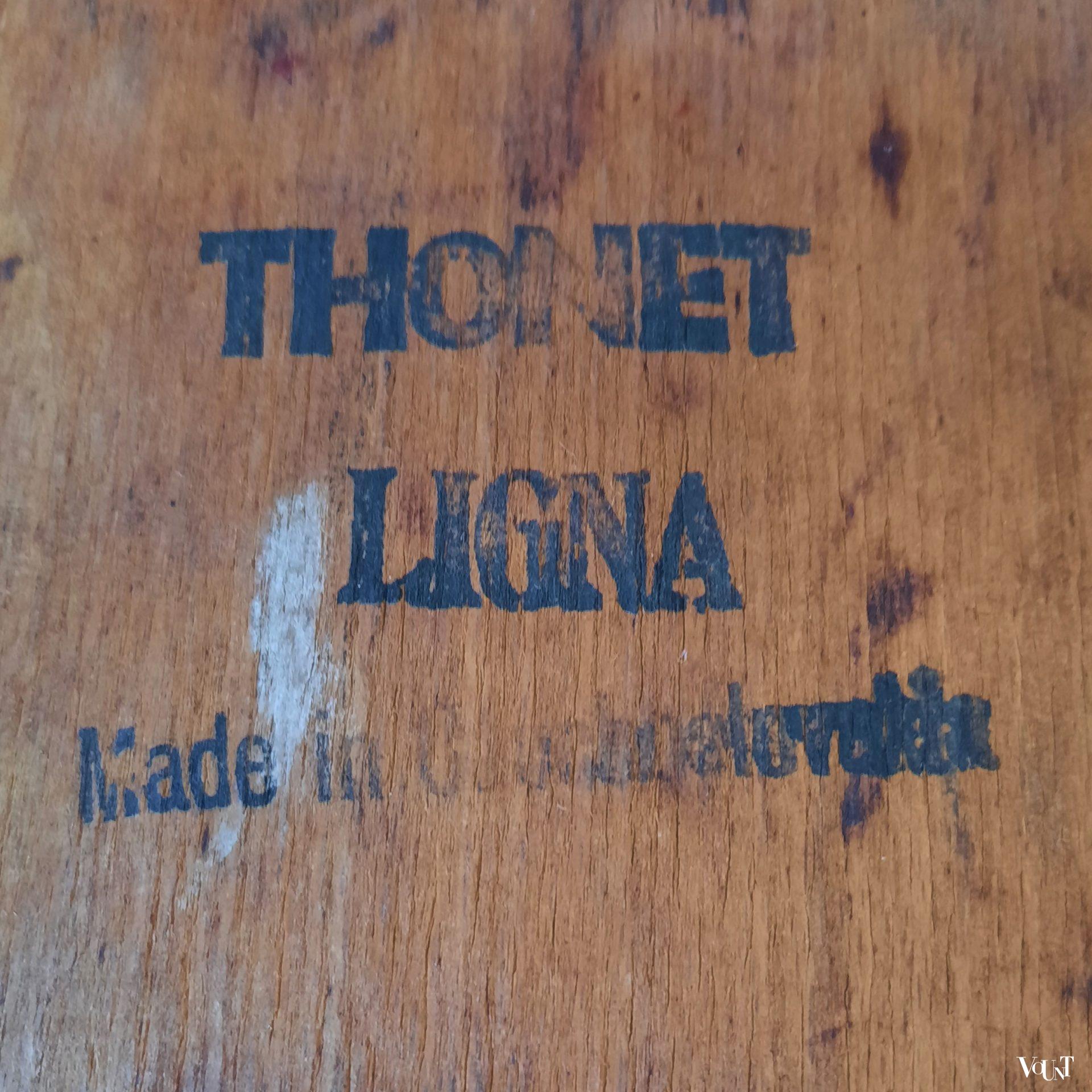 Thonet Ligna stoel A 462 RF, jaren '50