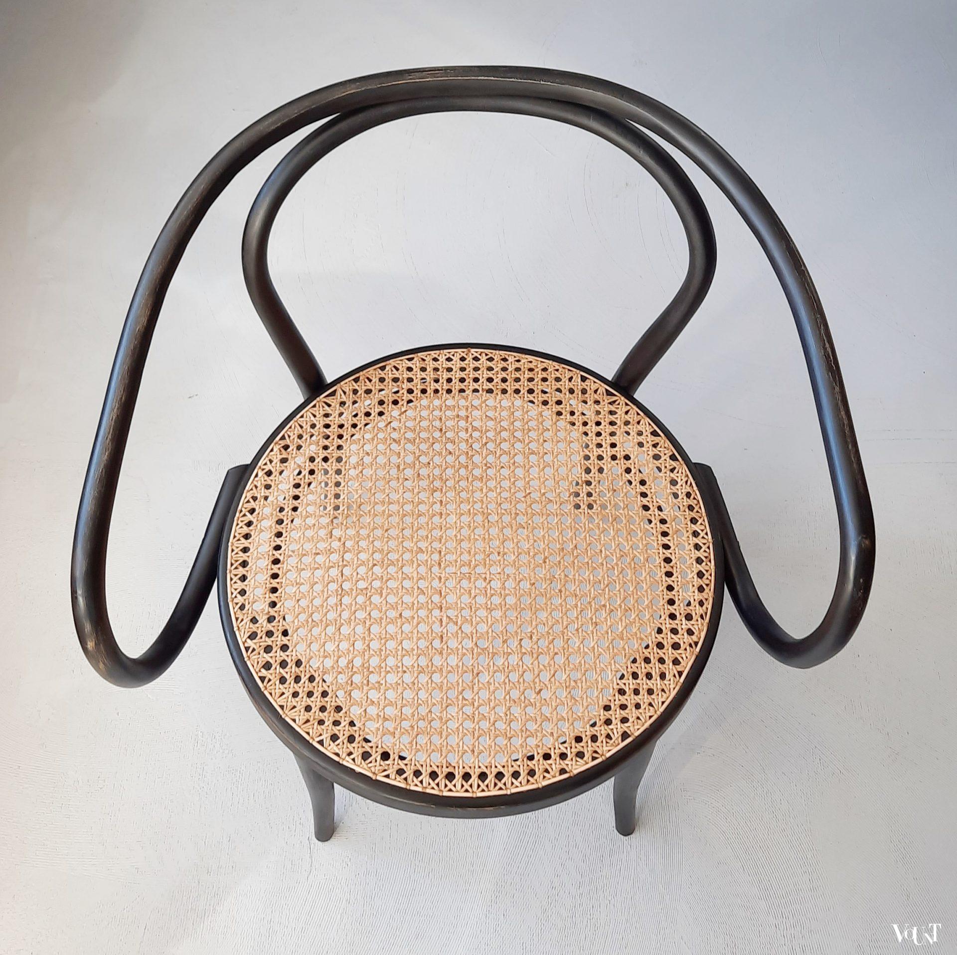 Zwarte 209 stoel, Ligna Drevounia, jaren '60/'70