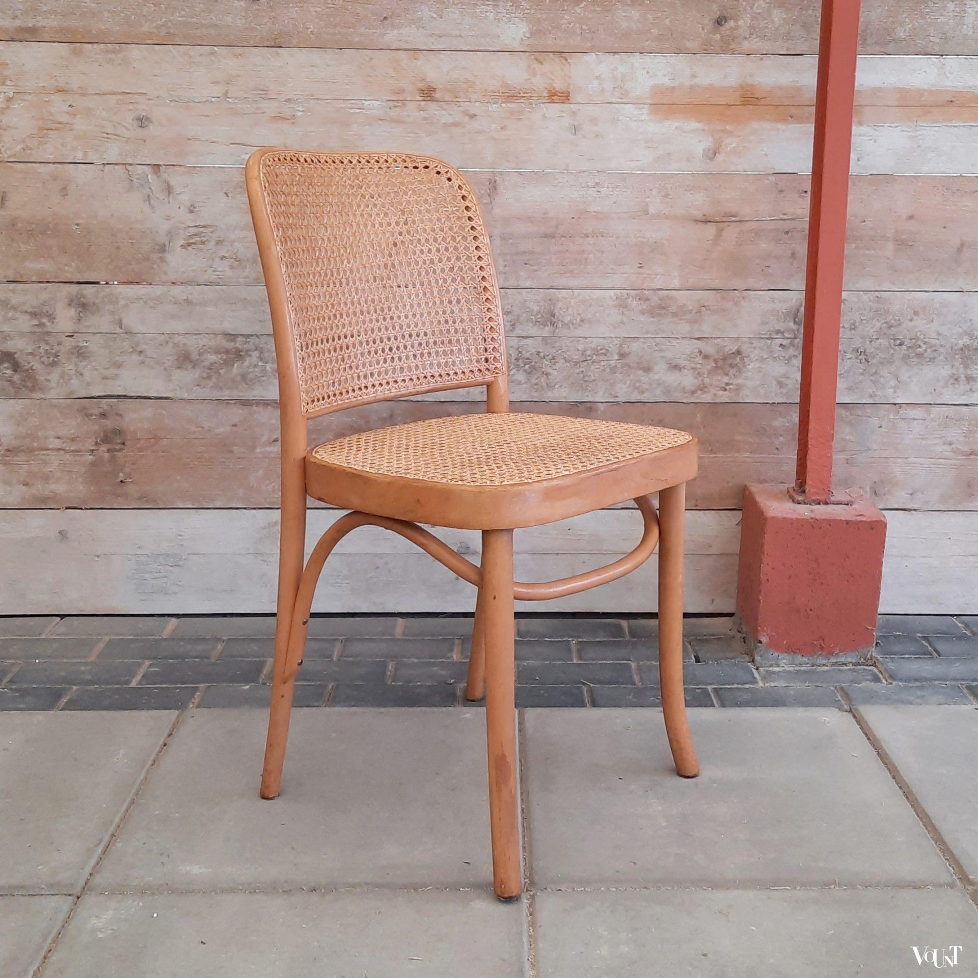 Set van 4 Praag of 811 stoelen, FMG, '70/'80