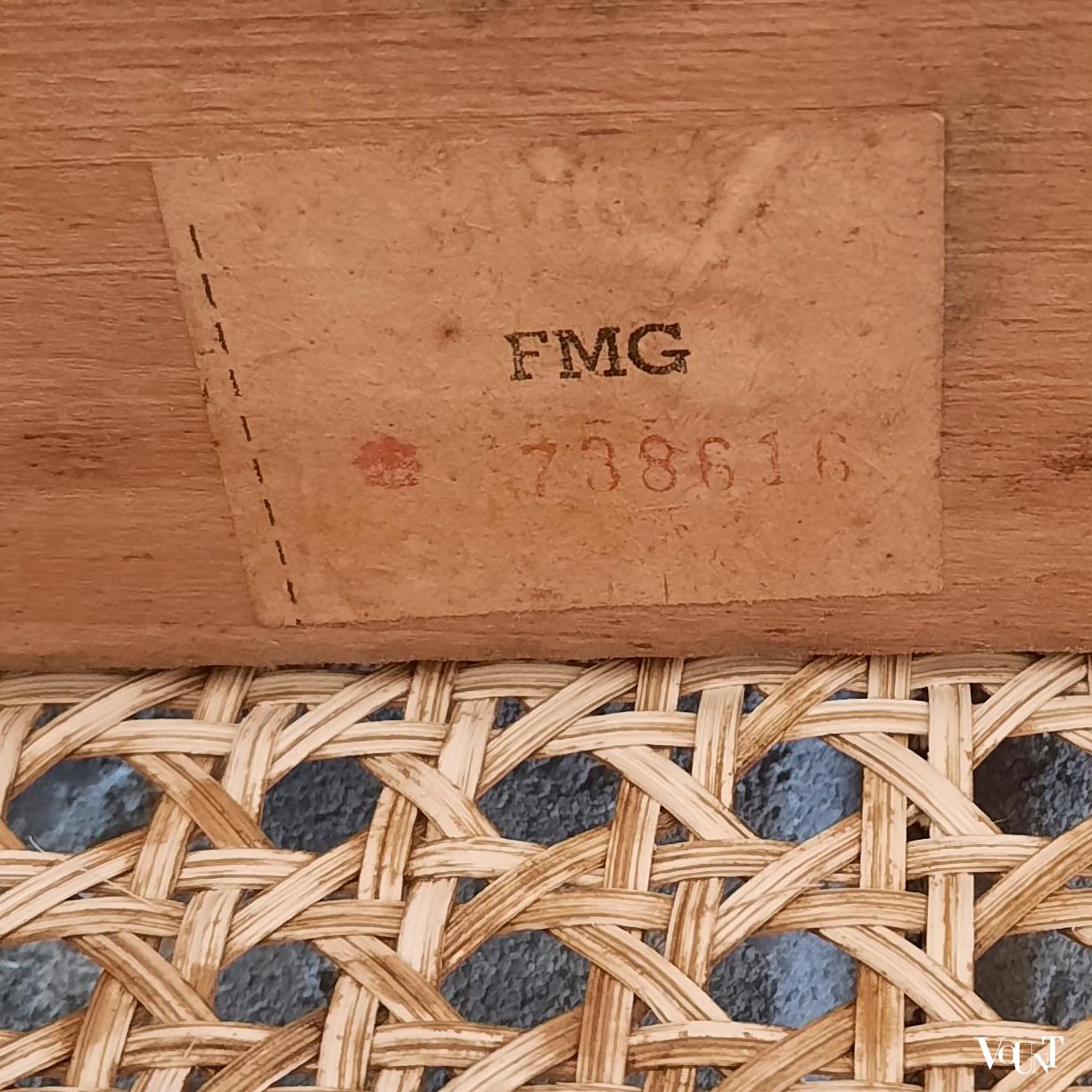 Set van 4 Praag of 811 stoelen, FMG, '70/'80