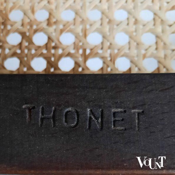 Bruine S64 stoel, Marcel Breuer voor Thonet, jaren '60
