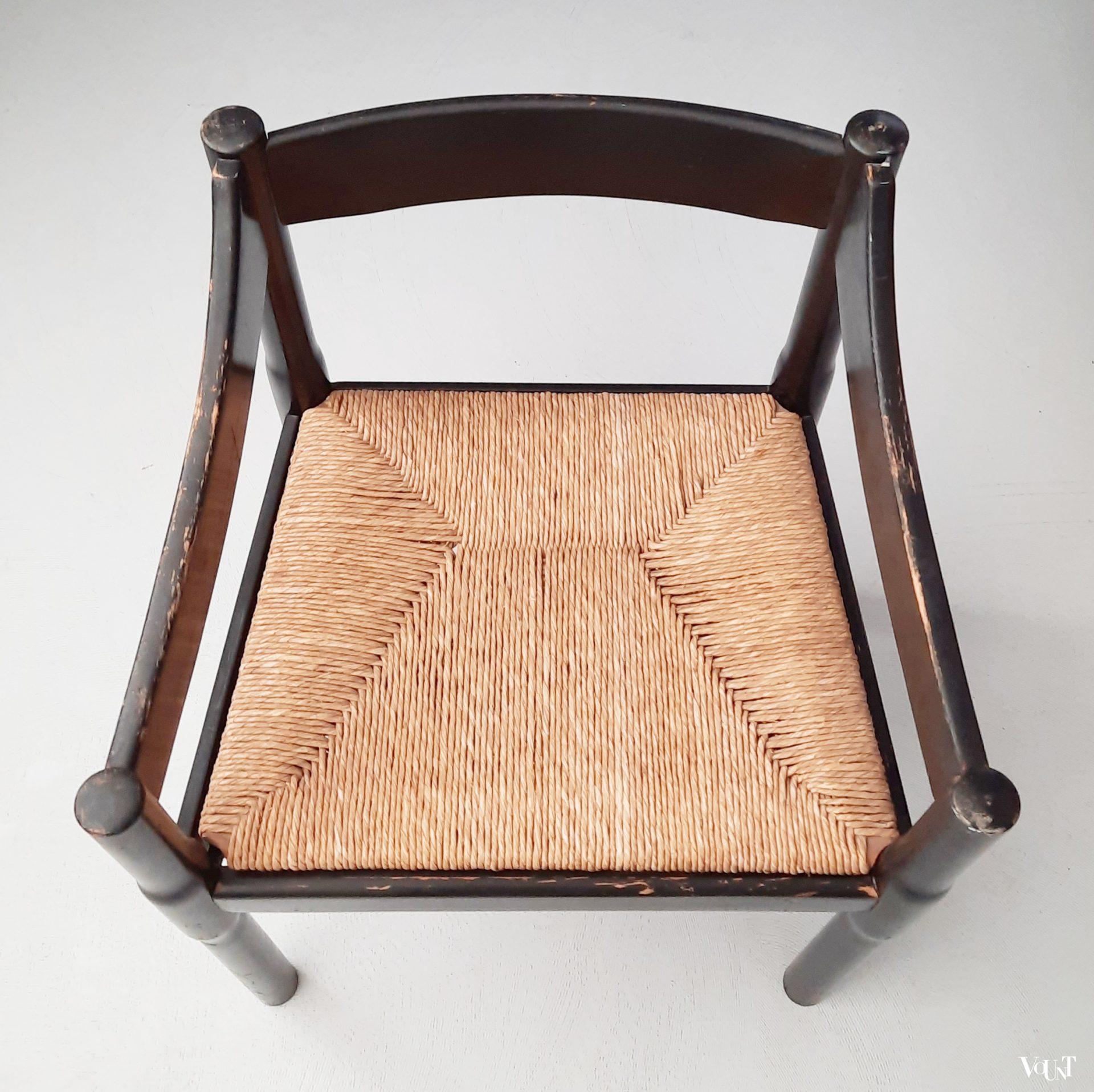 Carimate stoel, Vico Magistretti voor Cassina, jaren '60