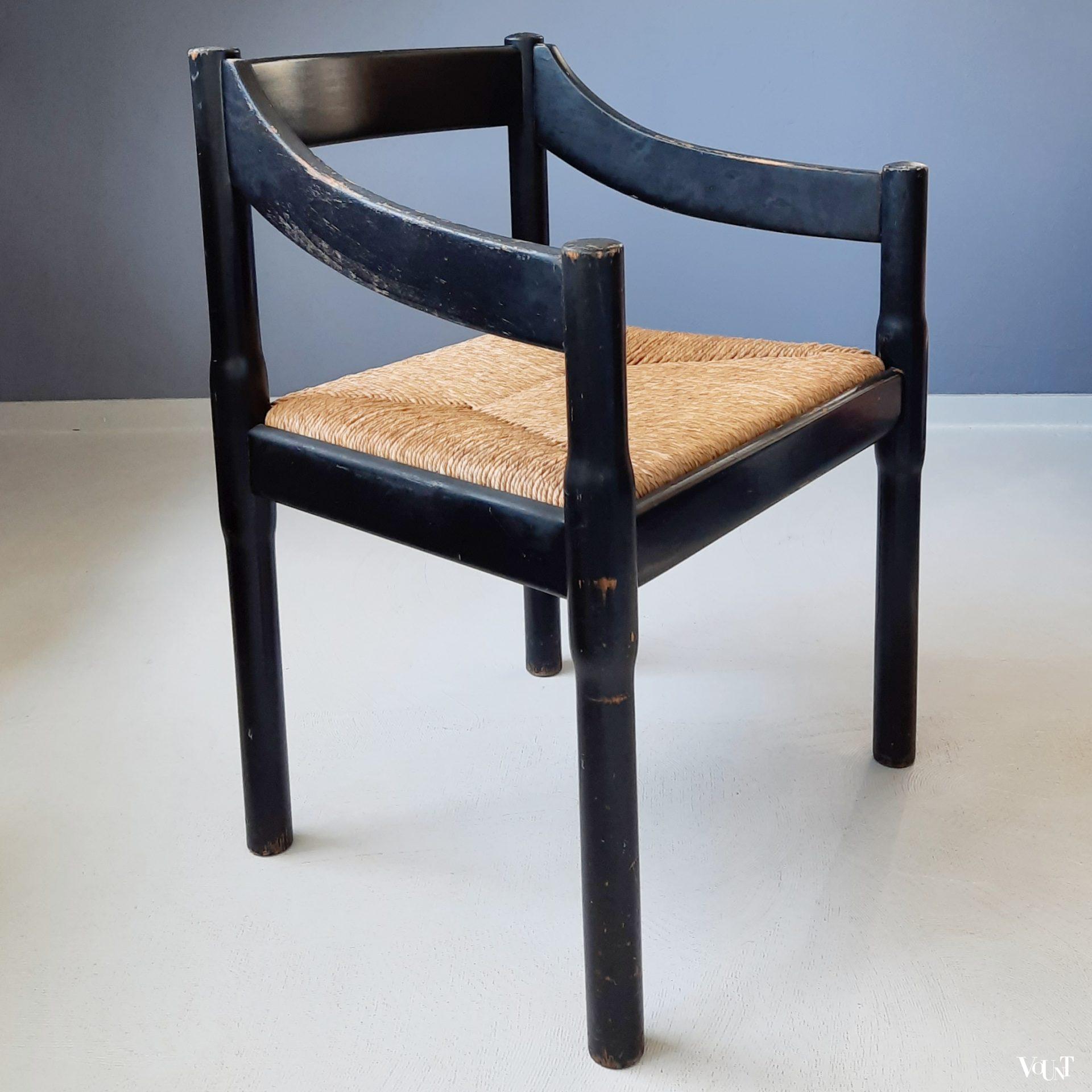 Carimate stoel, Vico Magistretti voor Cassina, jaren '60