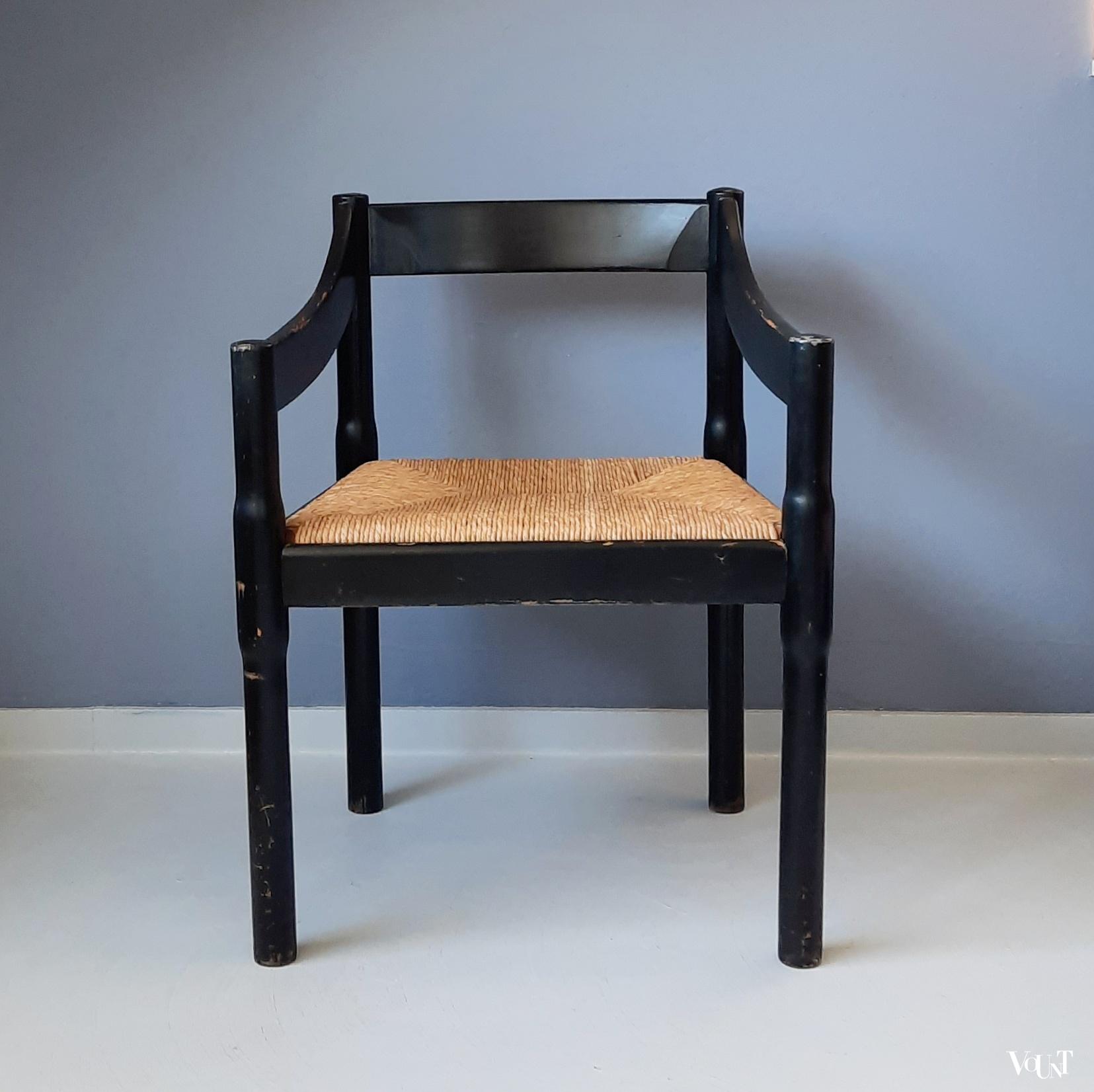Carimate stoel, Vico Magistretti voor Cassina, jaren '60