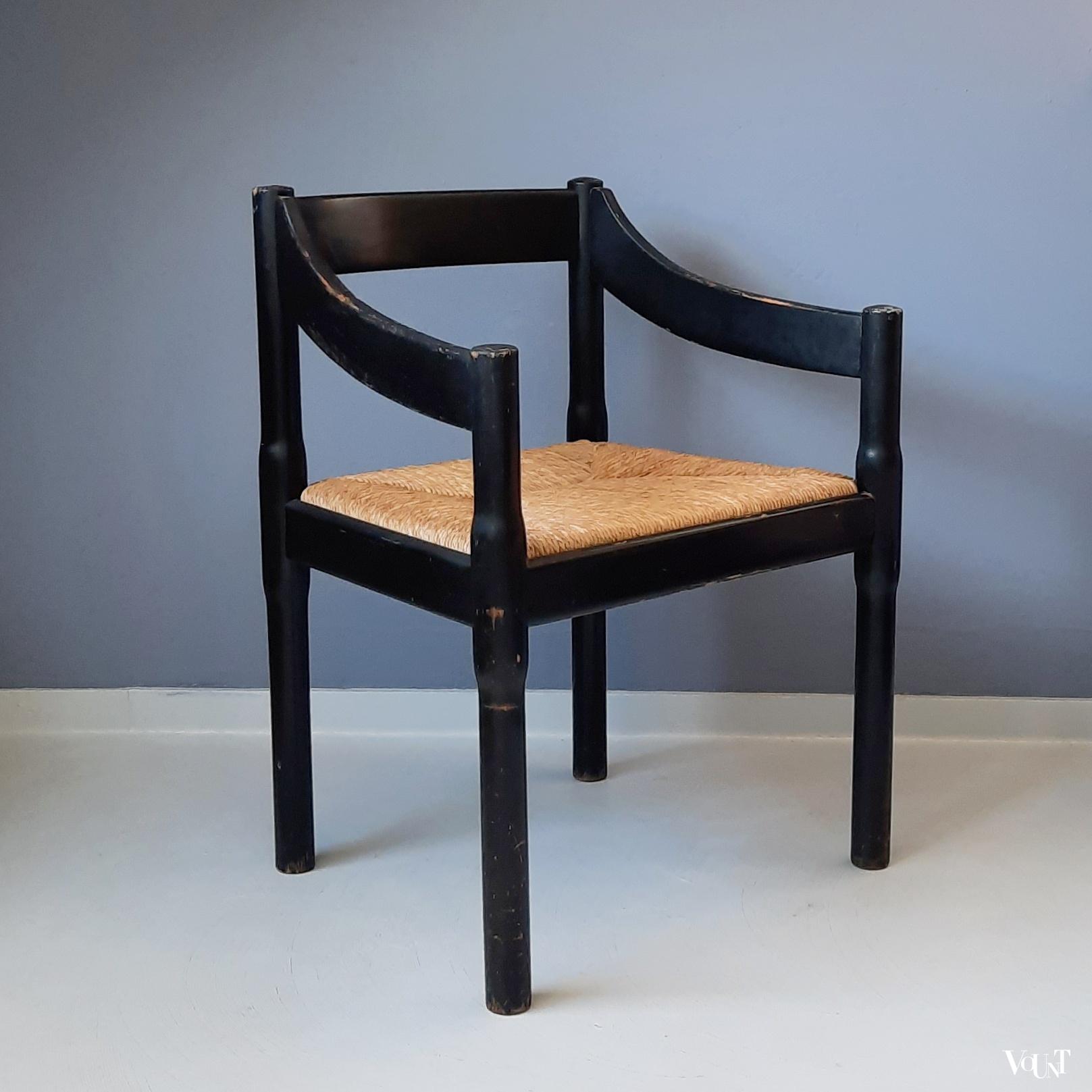 Carimate stoel, Vico Magistretti voor Cassina, jaren '60