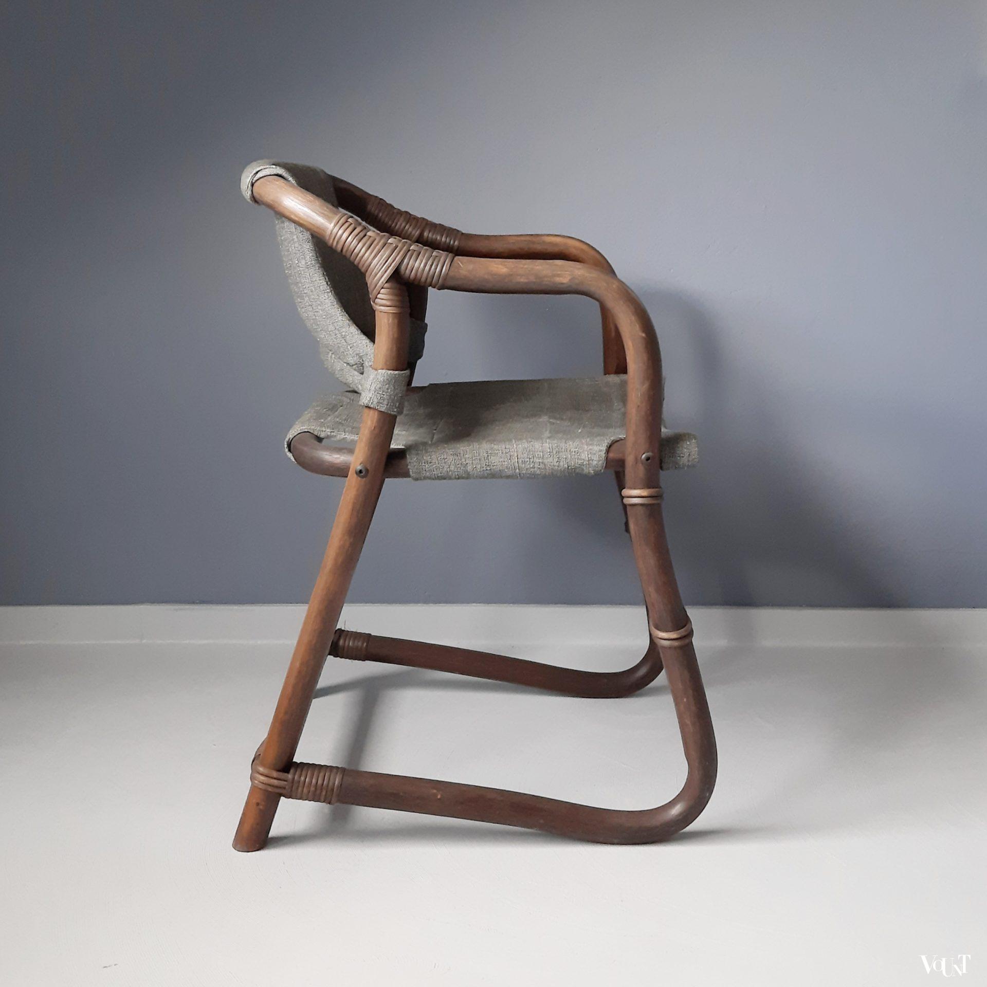 Manou stoel, jaren '70