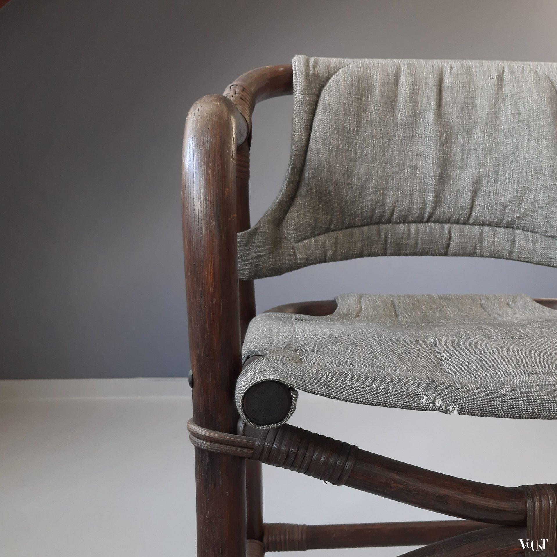 Manou stoel, jaren '70