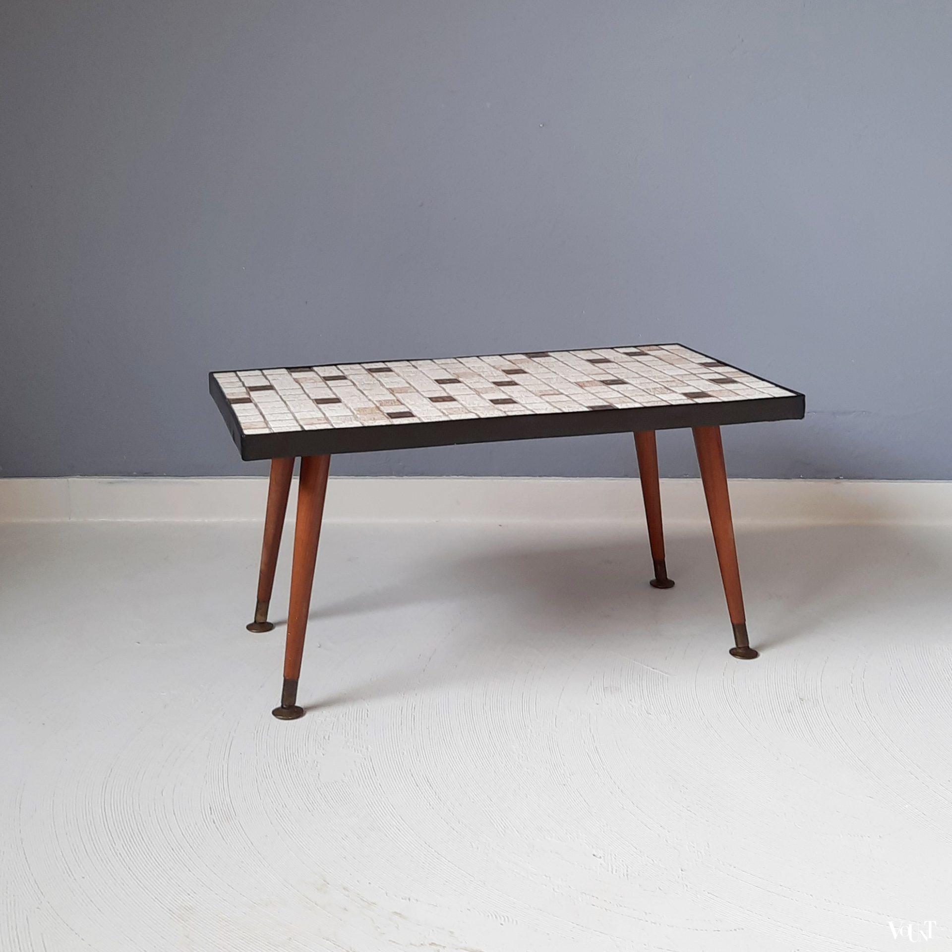 Bijzettafeltje mozaïek, jaren '50