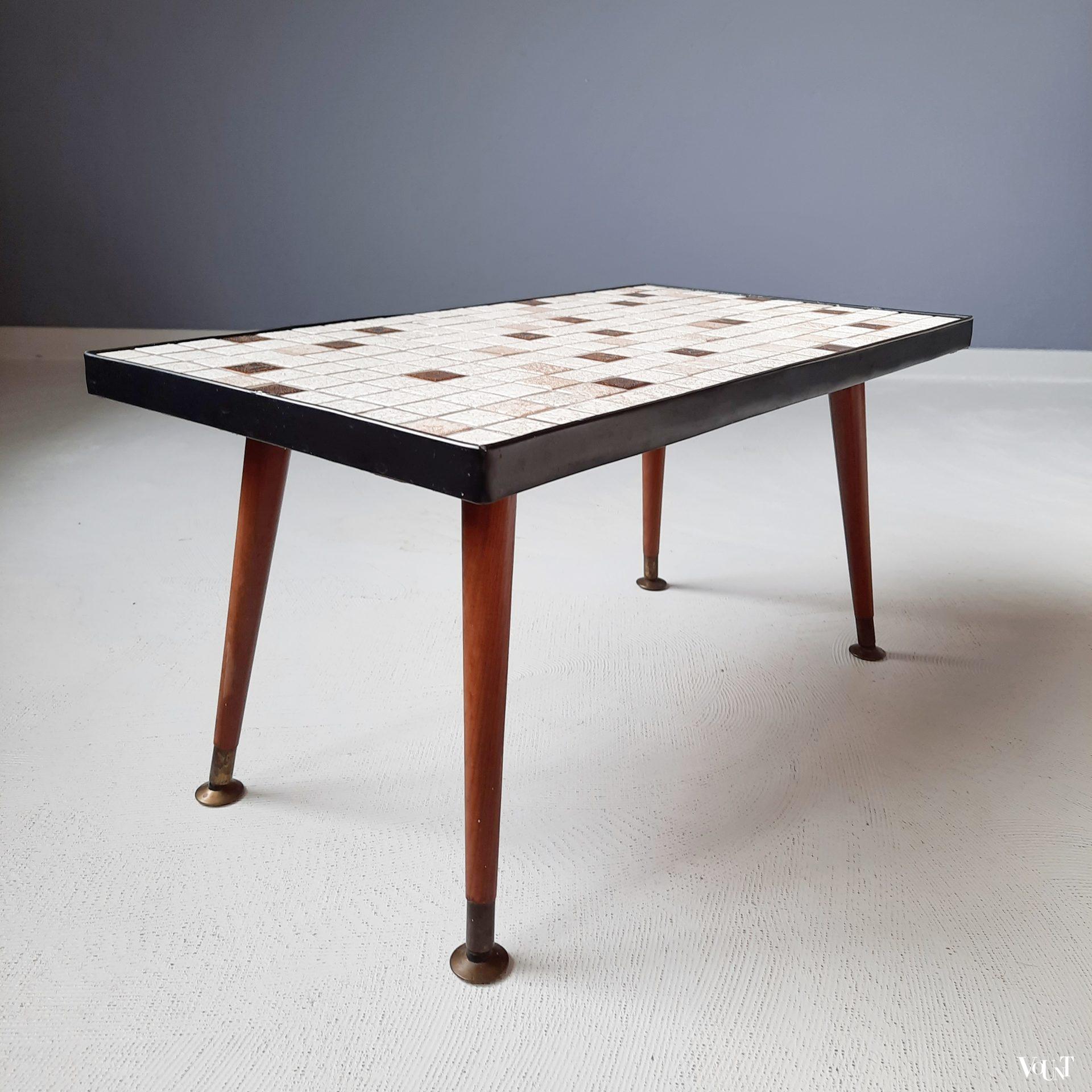 Bijzettafeltje mozaïek, jaren '50