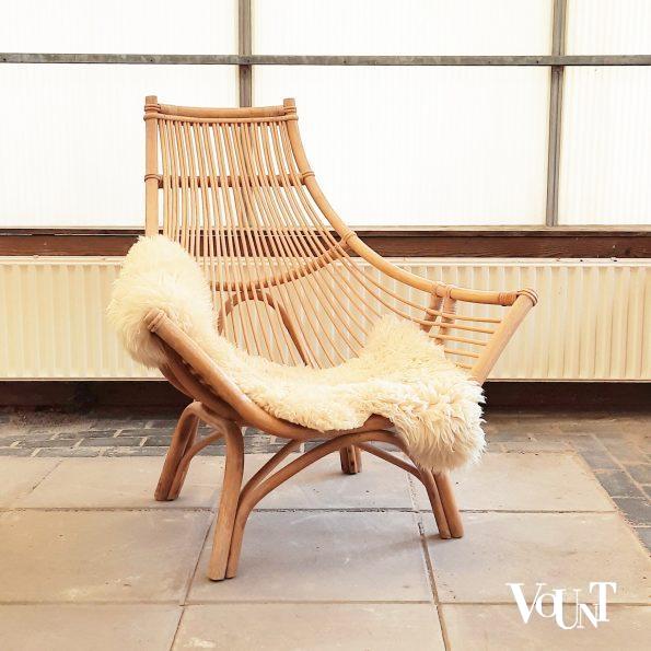 Rotan fauteuil, jaren '80