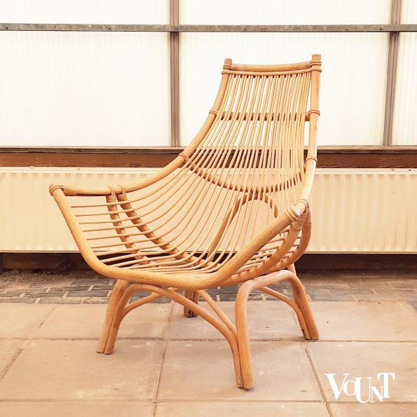 Rotan fauteuil, jaren '80