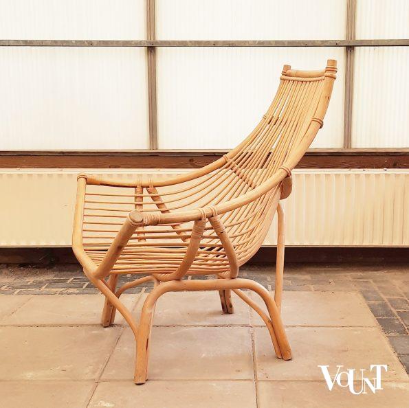Rotan fauteuil, jaren '80