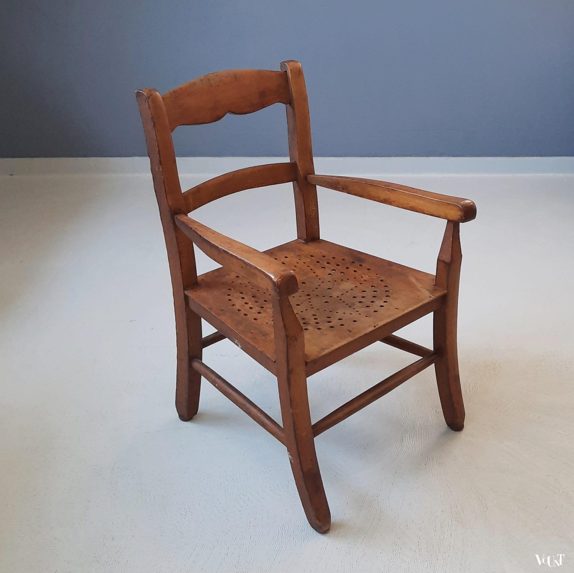 Plywood kinderstoeltje, Luterma, rond 1920