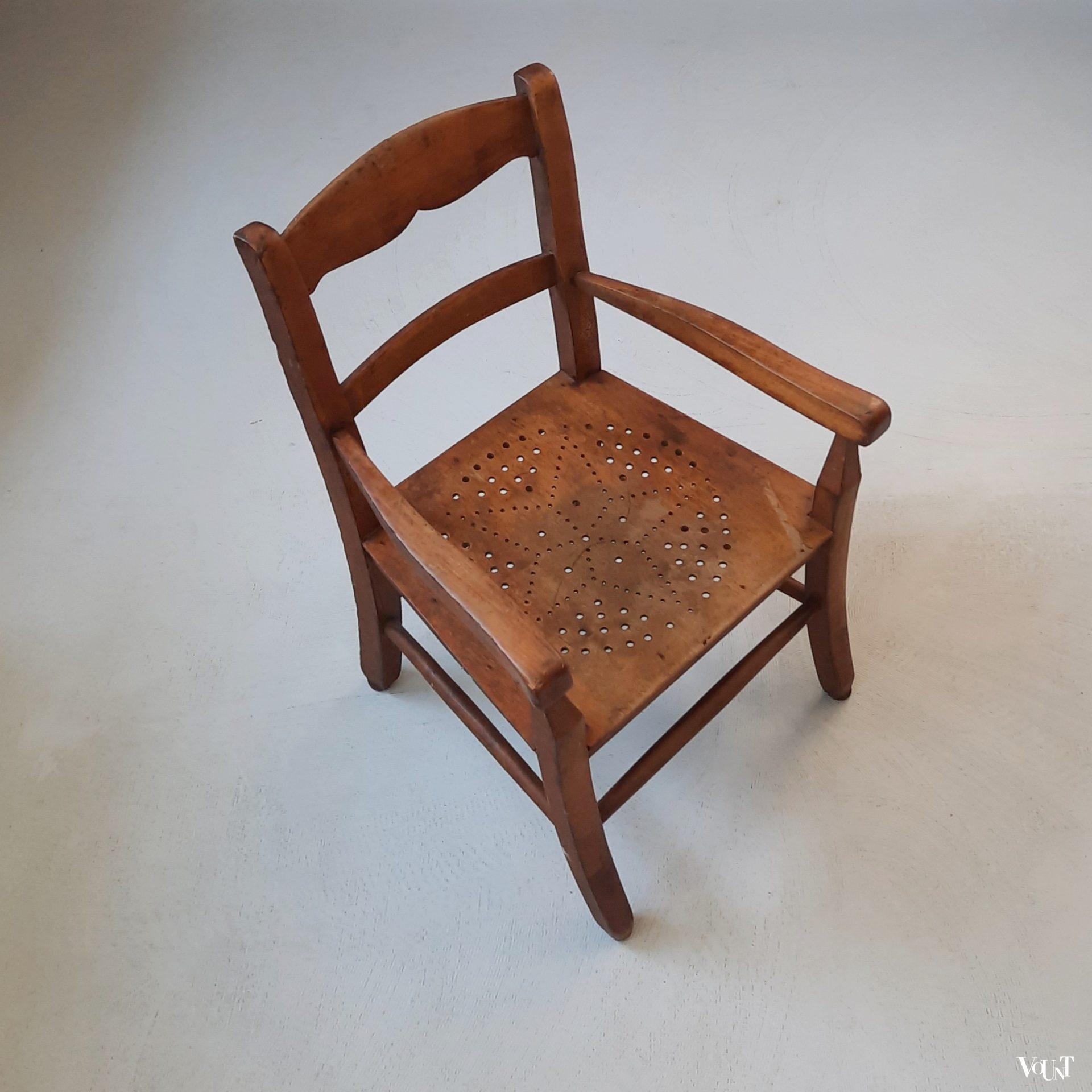 Plywood kinderstoeltje, Luterma, rond 1920