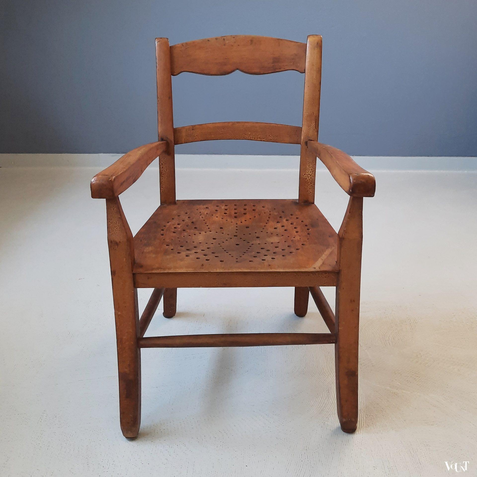 Plywood kinderstoeltje, Luterma, rond 1920