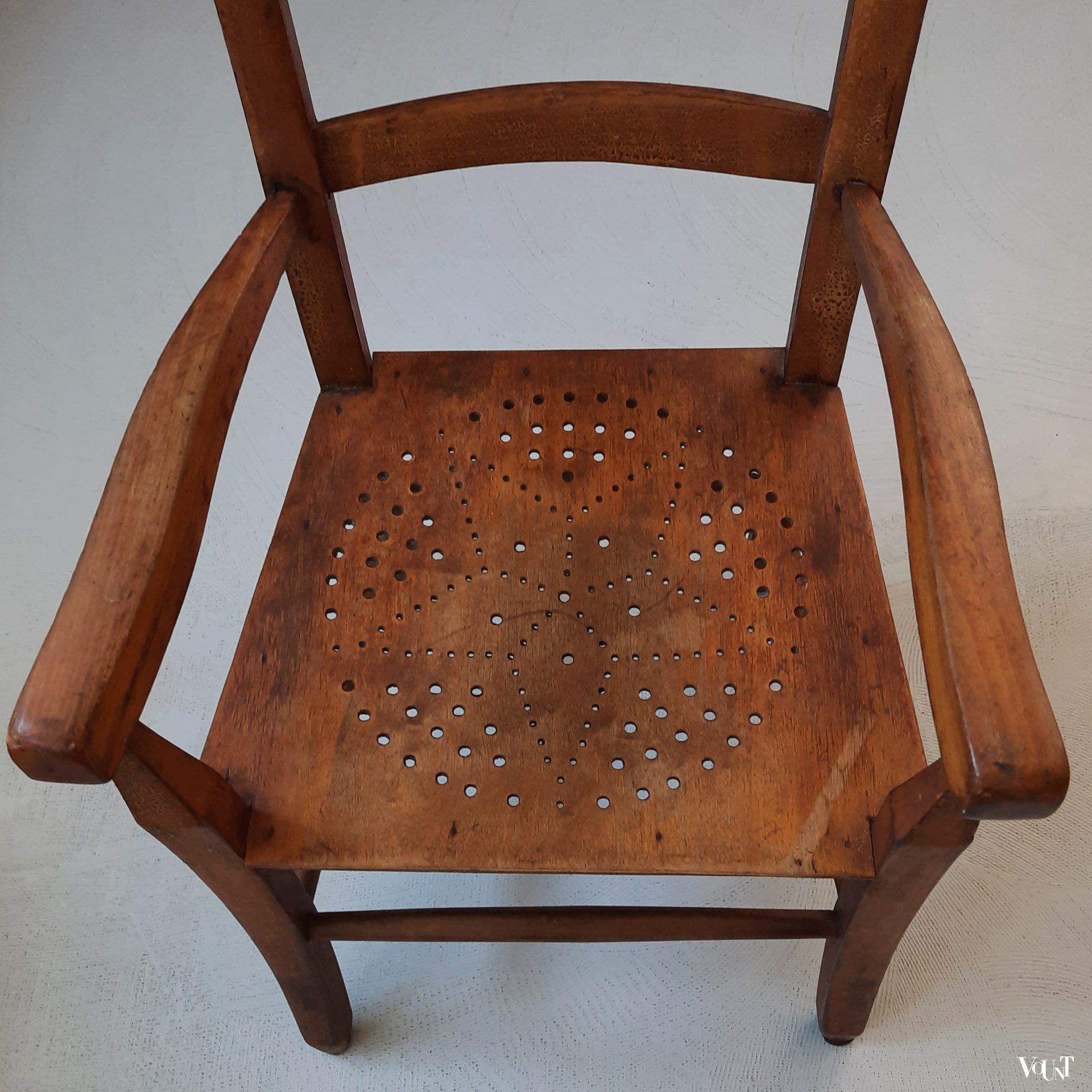 Plywood kinderstoeltje, Luterma, rond 1920