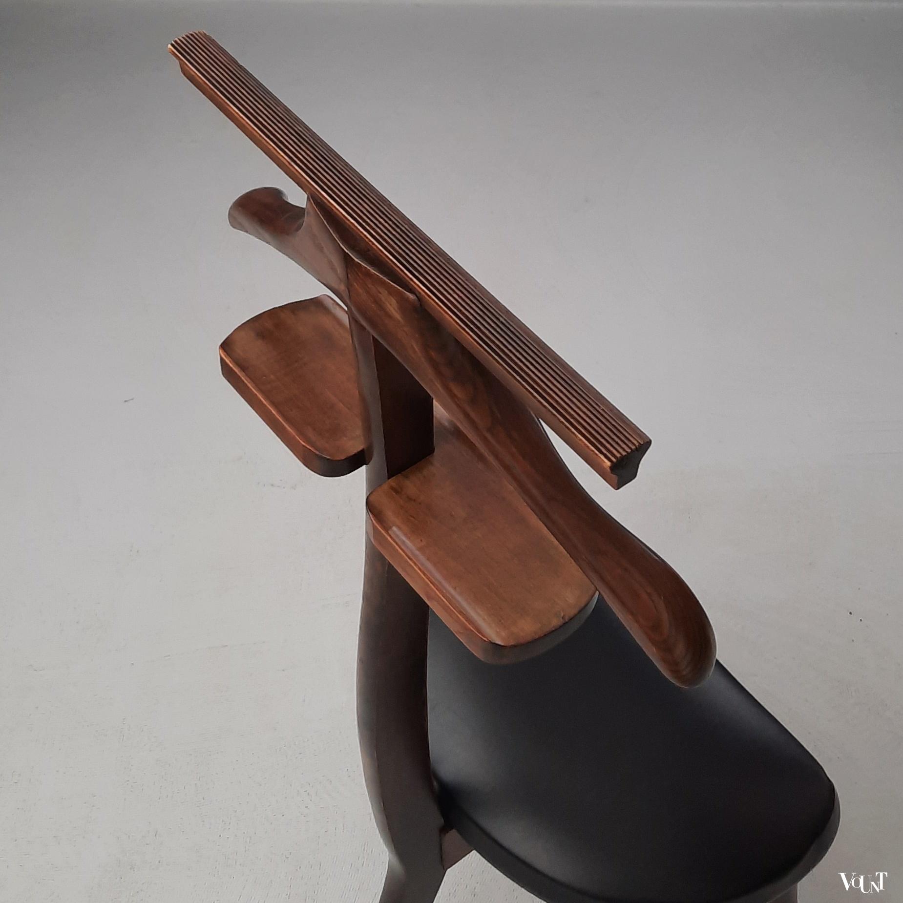 Driepoot dressboy / valet chair, jaren '60