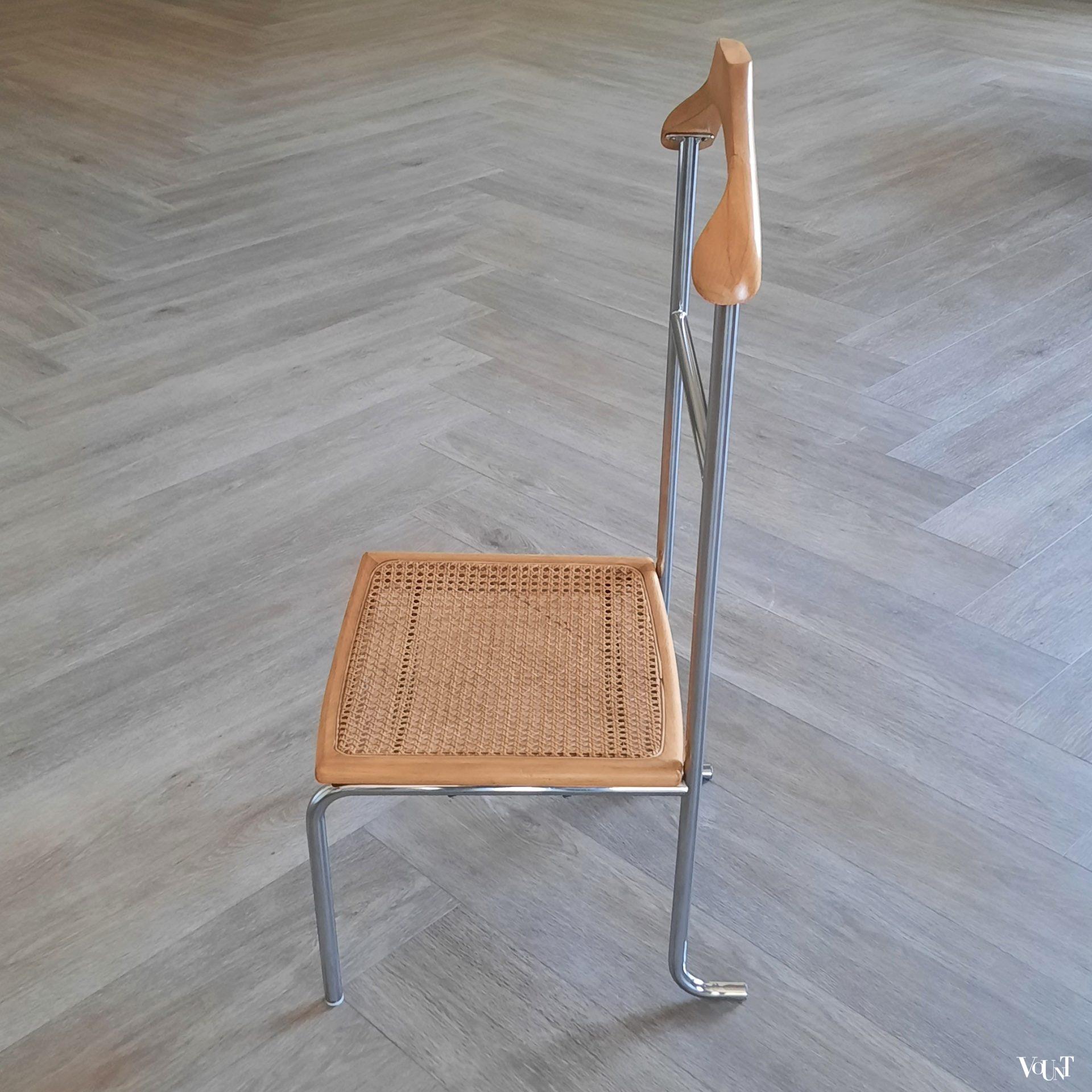 Italiaanse valet chair / dressboy in de stijl van Breuer, jaren '80