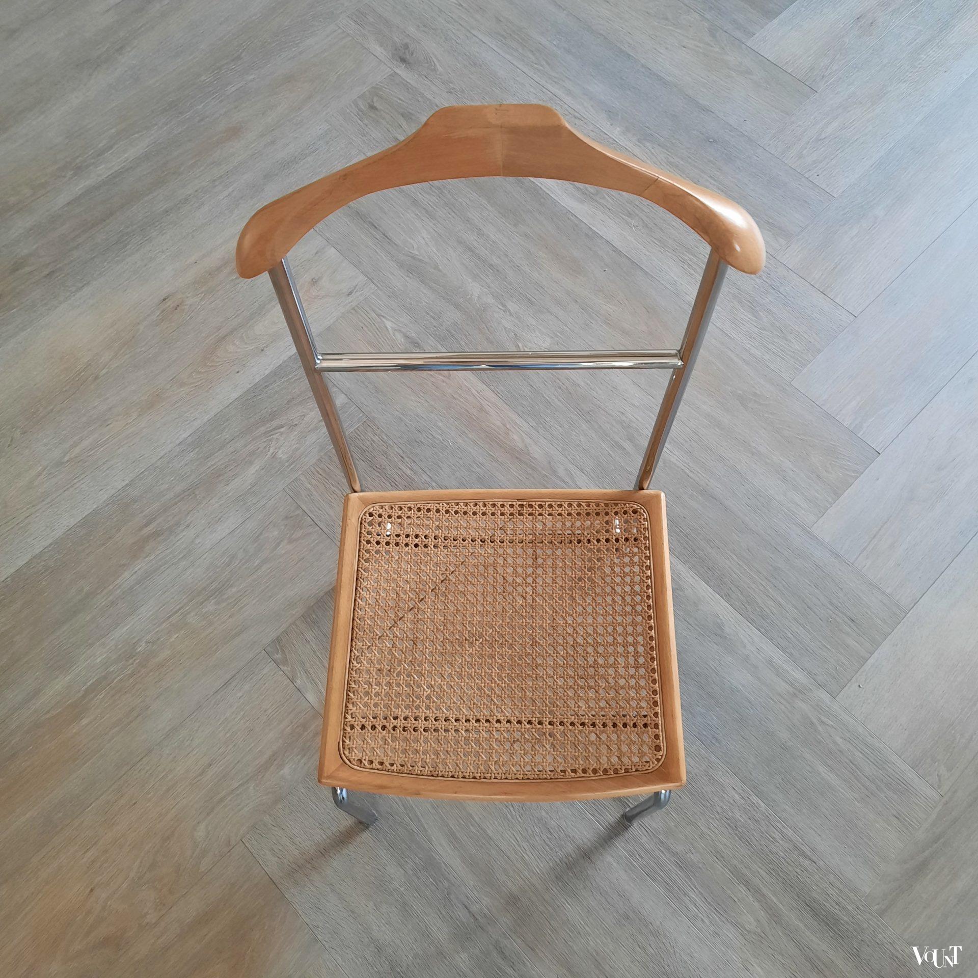 Italiaanse valet chair / dressboy in de stijl van Breuer, jaren '80