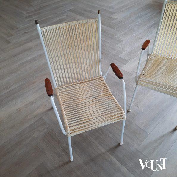 Set van 2 spaghetti stoelen, jaren '60