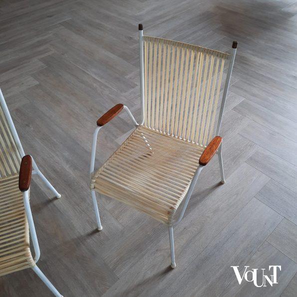 Set van 2 spaghetti stoelen, jaren '60
