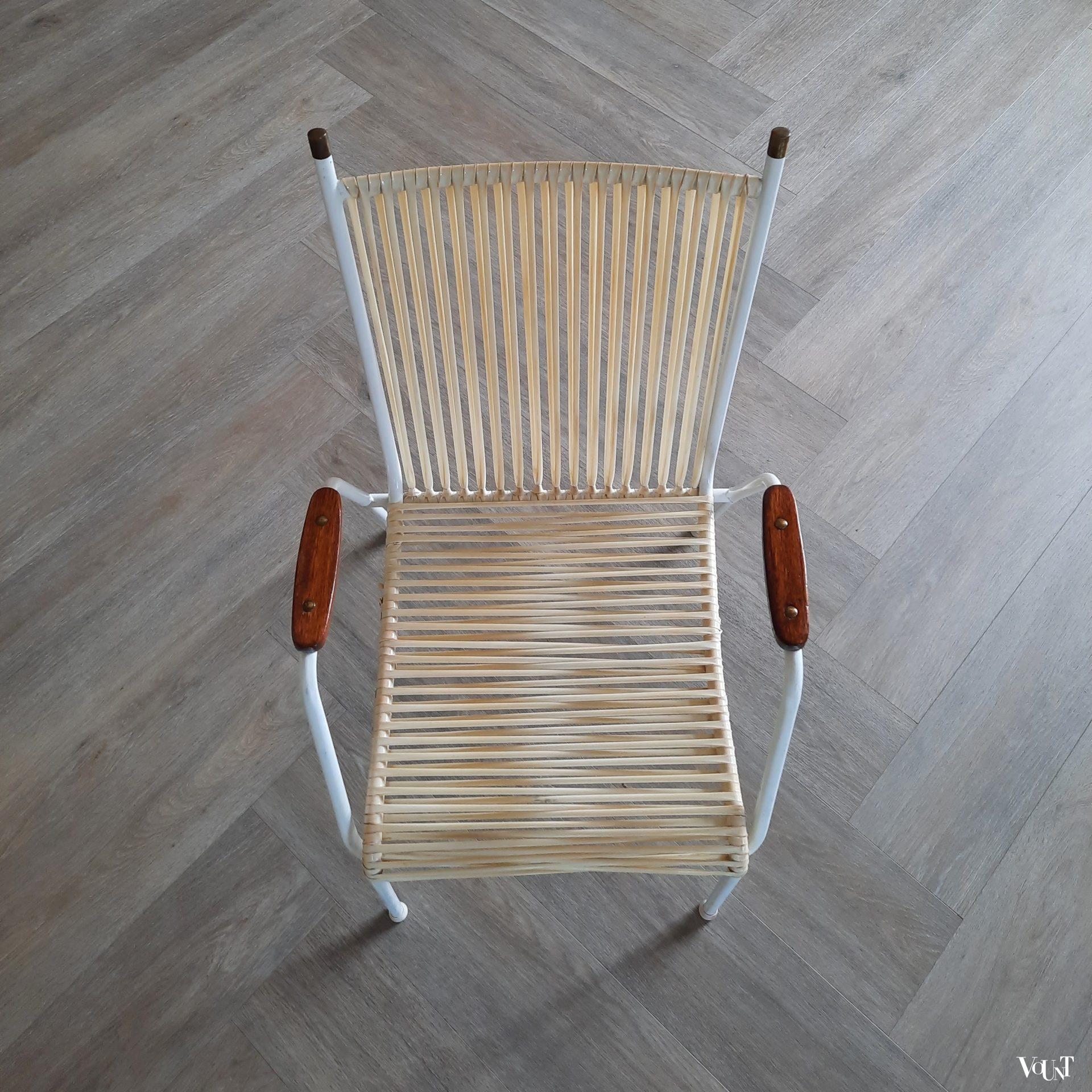 Set van 2 spaghetti stoelen, jaren '60