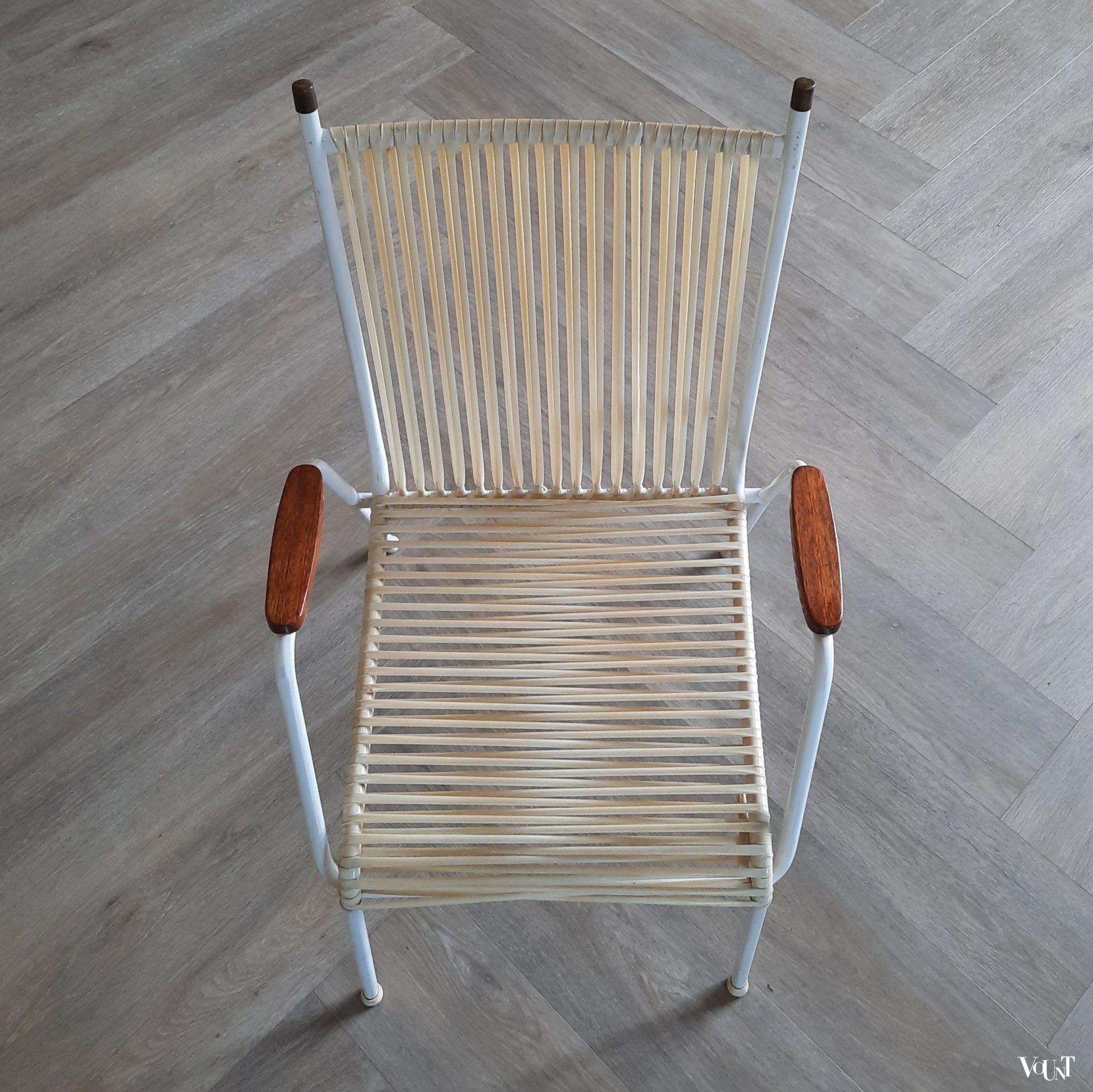 Set van 2 spaghetti stoelen, jaren '60