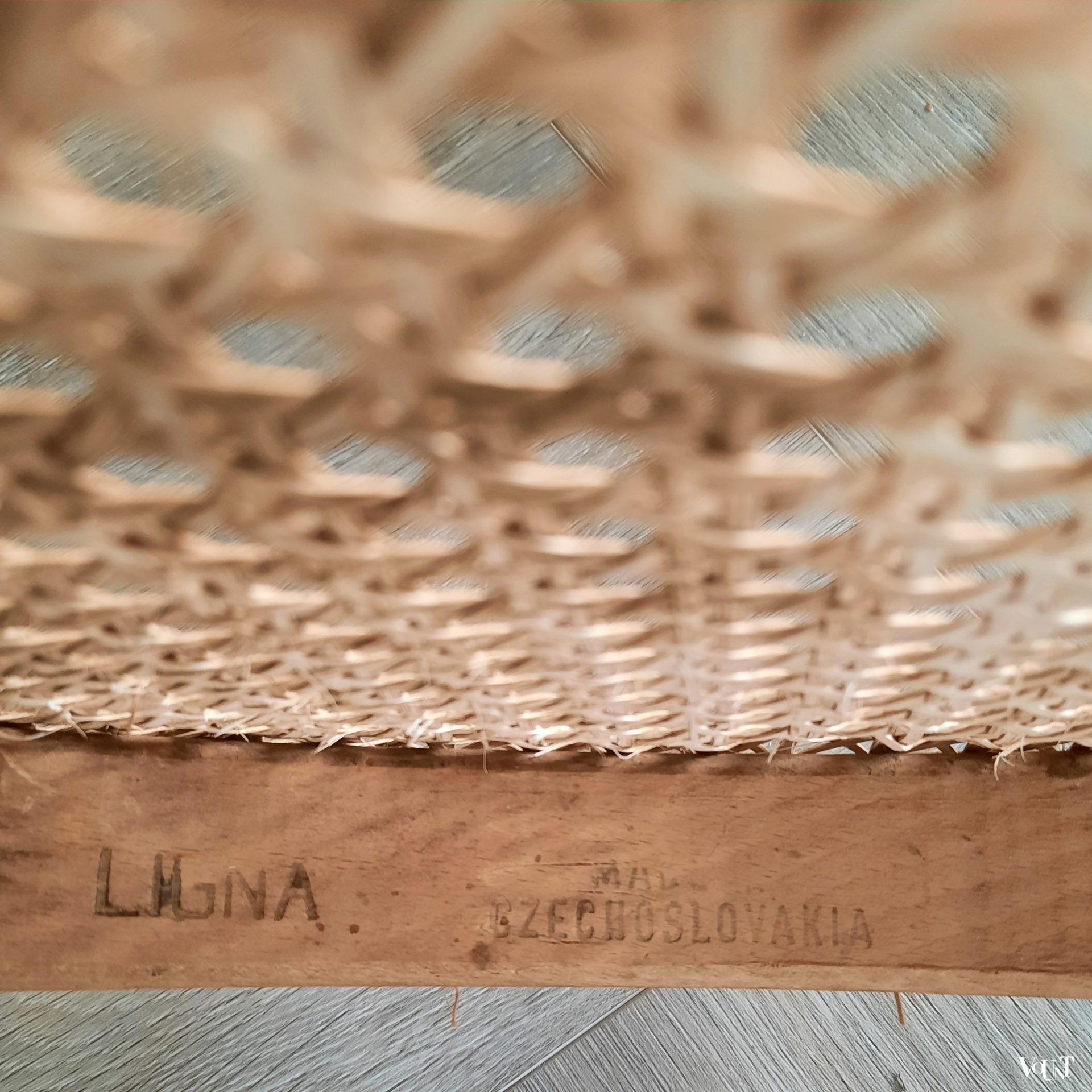 Blonde 209 stoel, Ligna, jaren '70