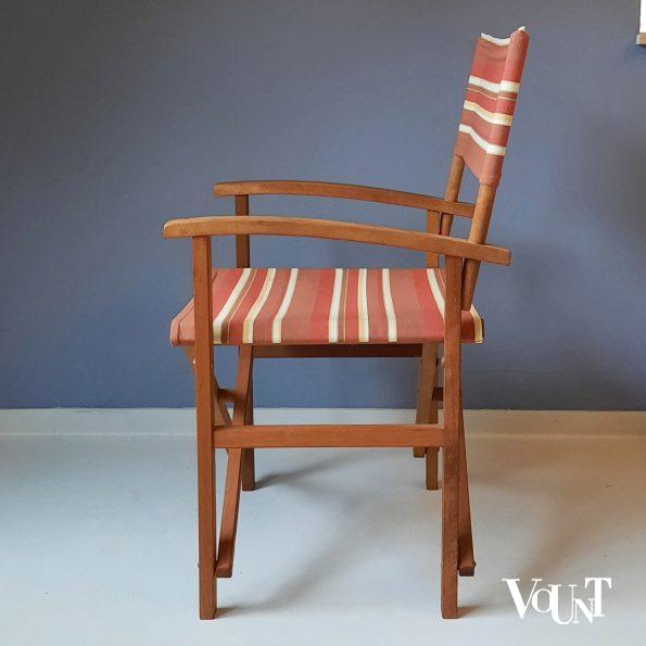 Set van 2 vintage regisseursstoelen