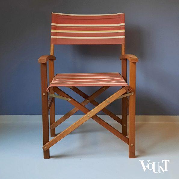 Set van 2 vintage regisseursstoelen