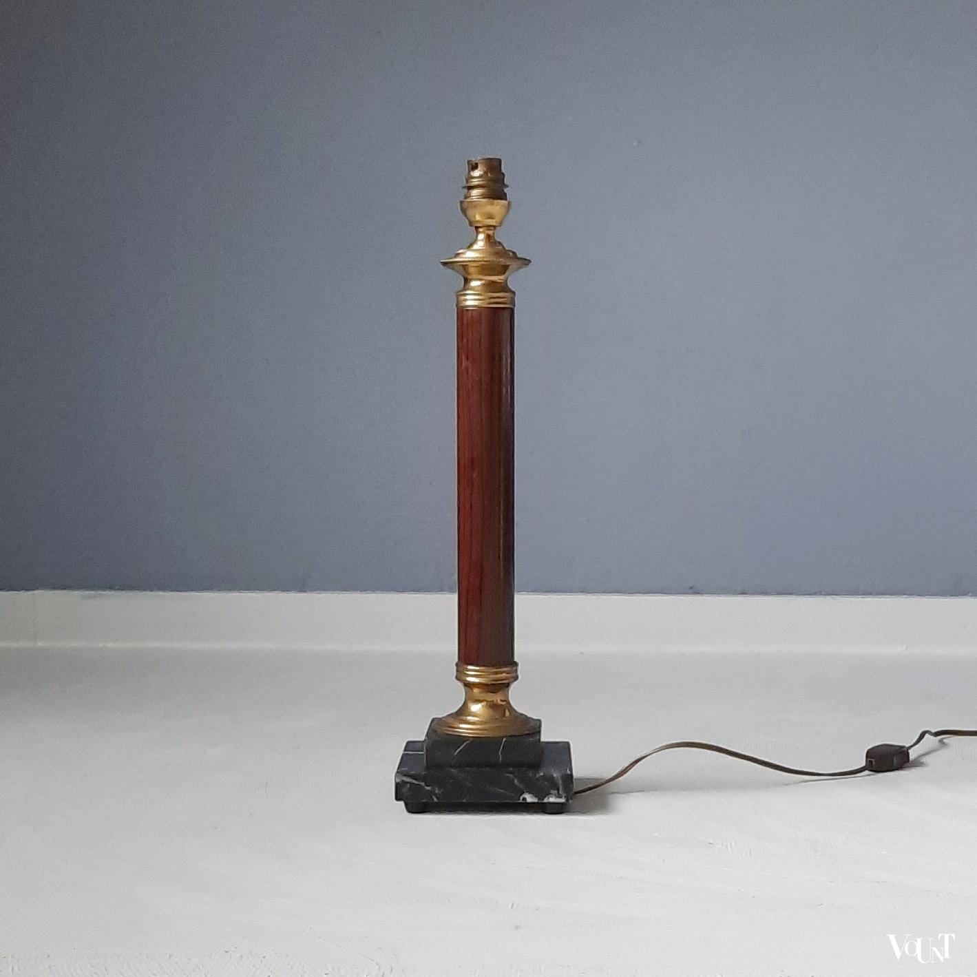 Franse empire-stijl tafellamp, jaren '60